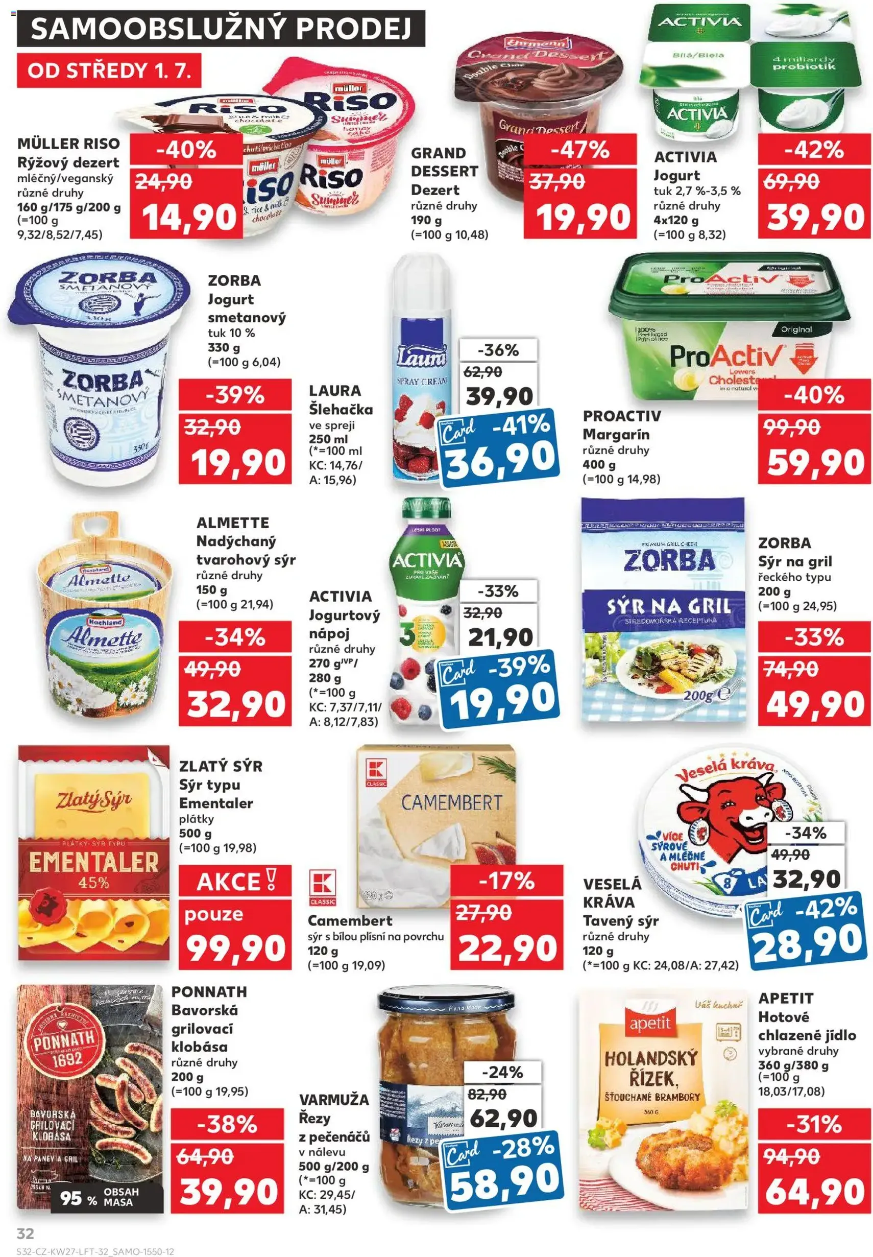 Kaufland leták - platný leták od 01.07.2026 strana 32 z 54