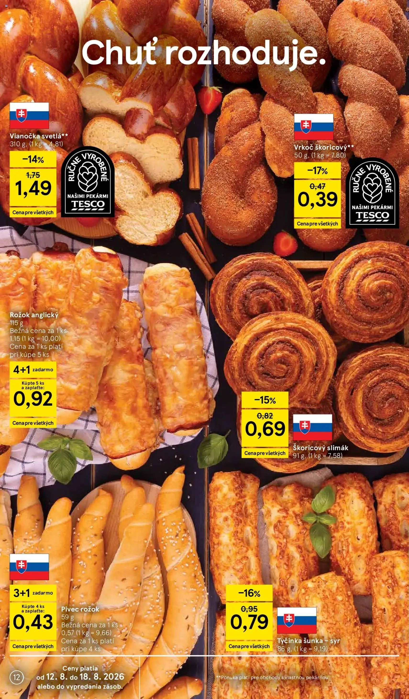 Tesco Hypermarket - leták - platný leták od 12.08.2026 strana 12 z 54