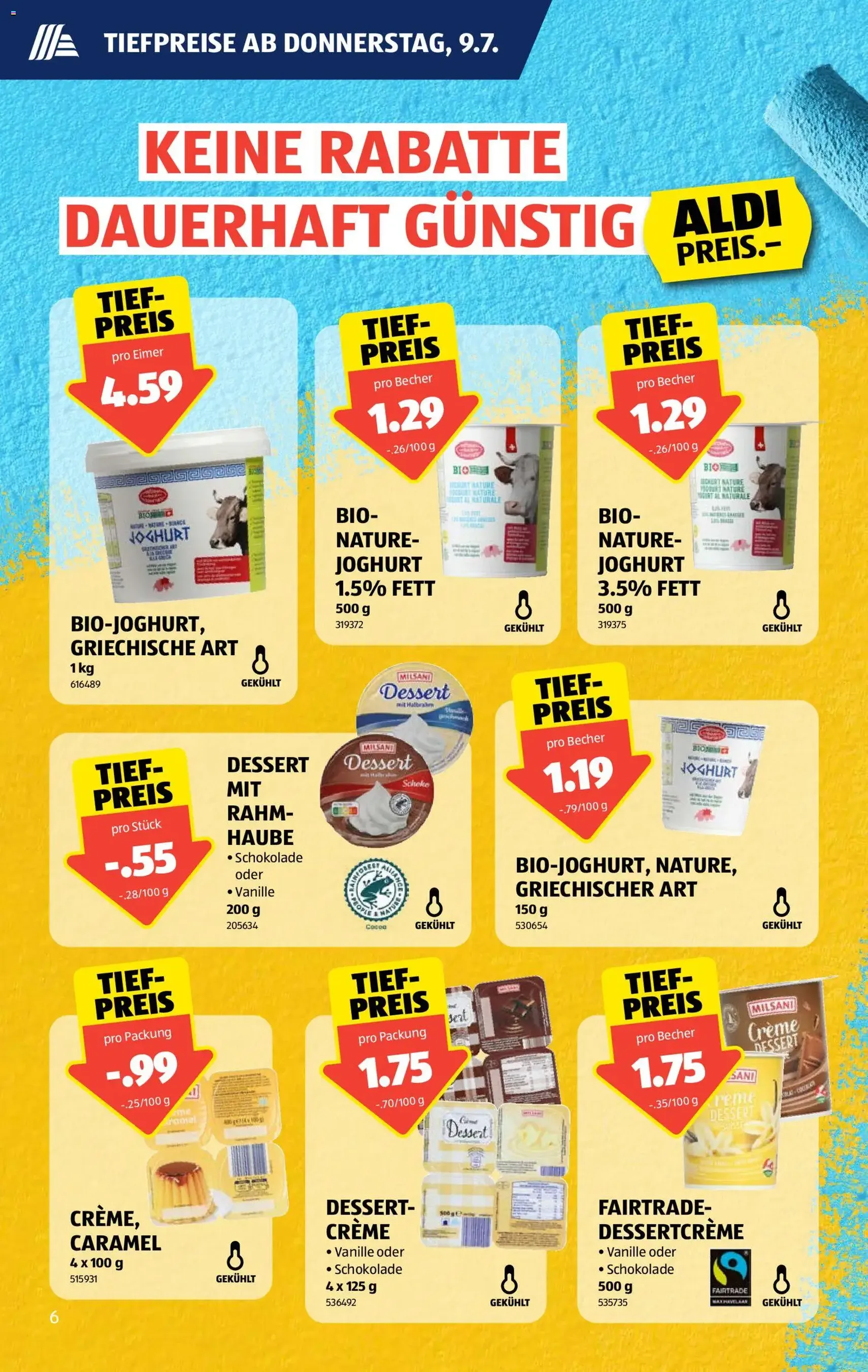 Aldi aktionen - Gültiger Prospekt ab 09.07.2026, Seite 6 von insgesamt 44