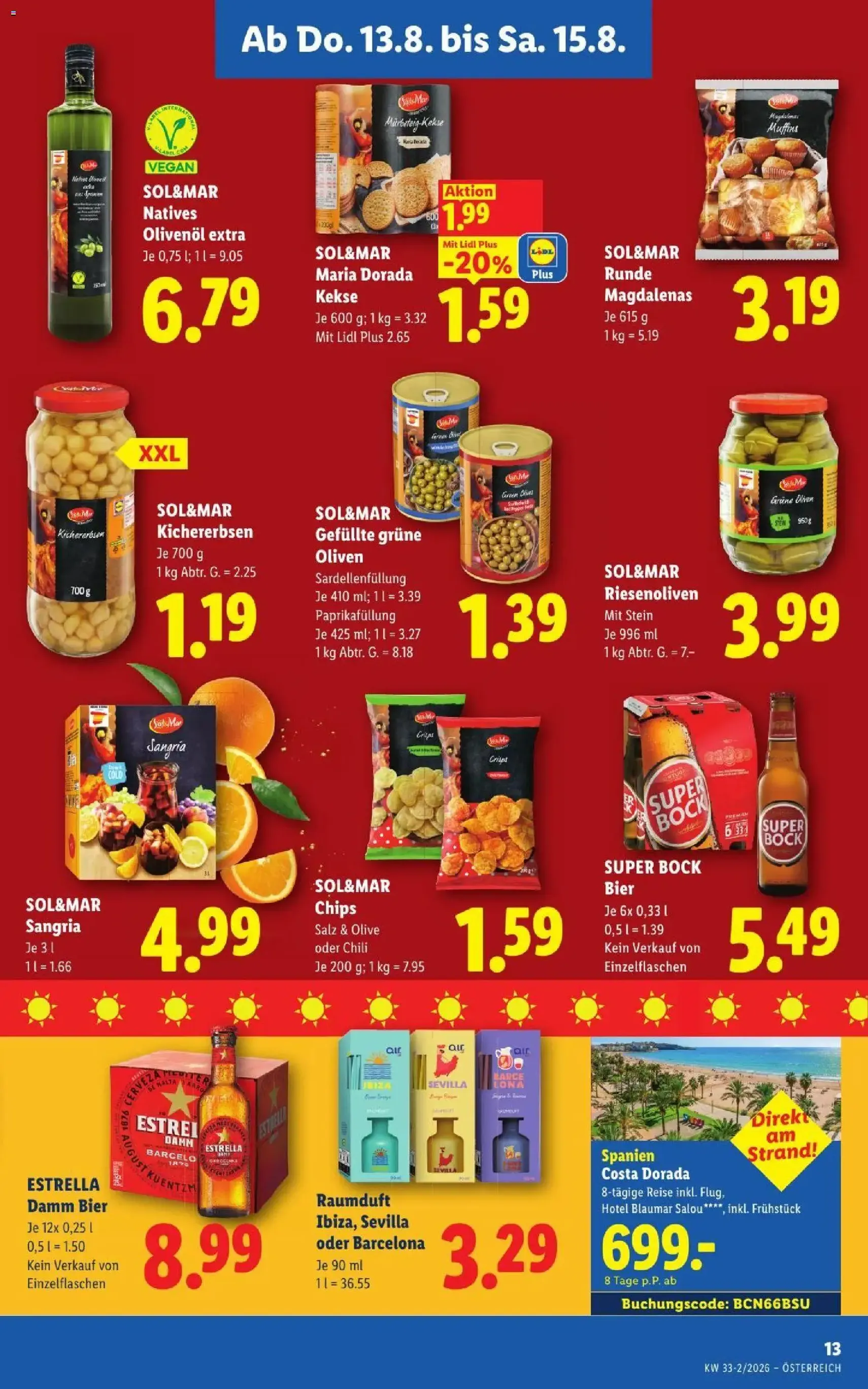 Lidl - Flugblatt - Gültiger Prospekt ab 13.08.2026, Seite 15 von insgesamt 51