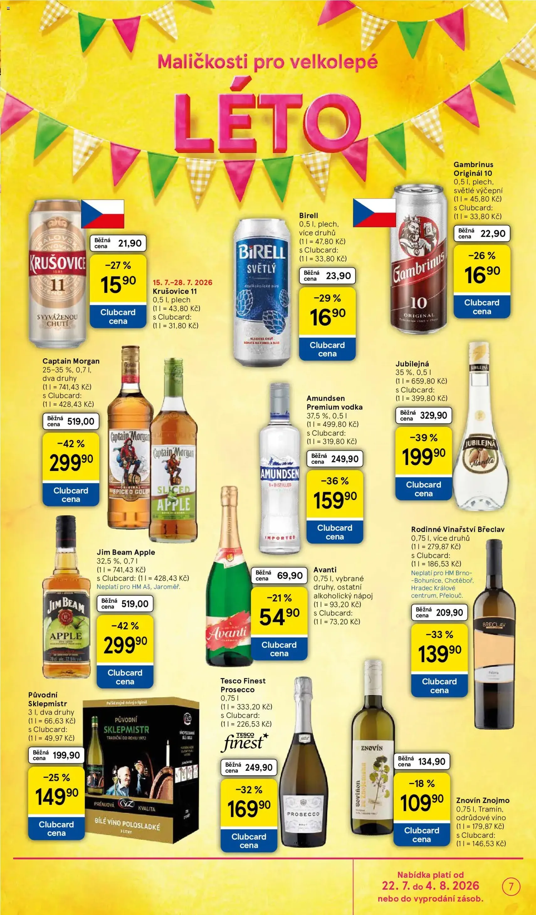 Tesco leták - Hypermarket - platný leták od 22.07.2026 strana 7 z 33