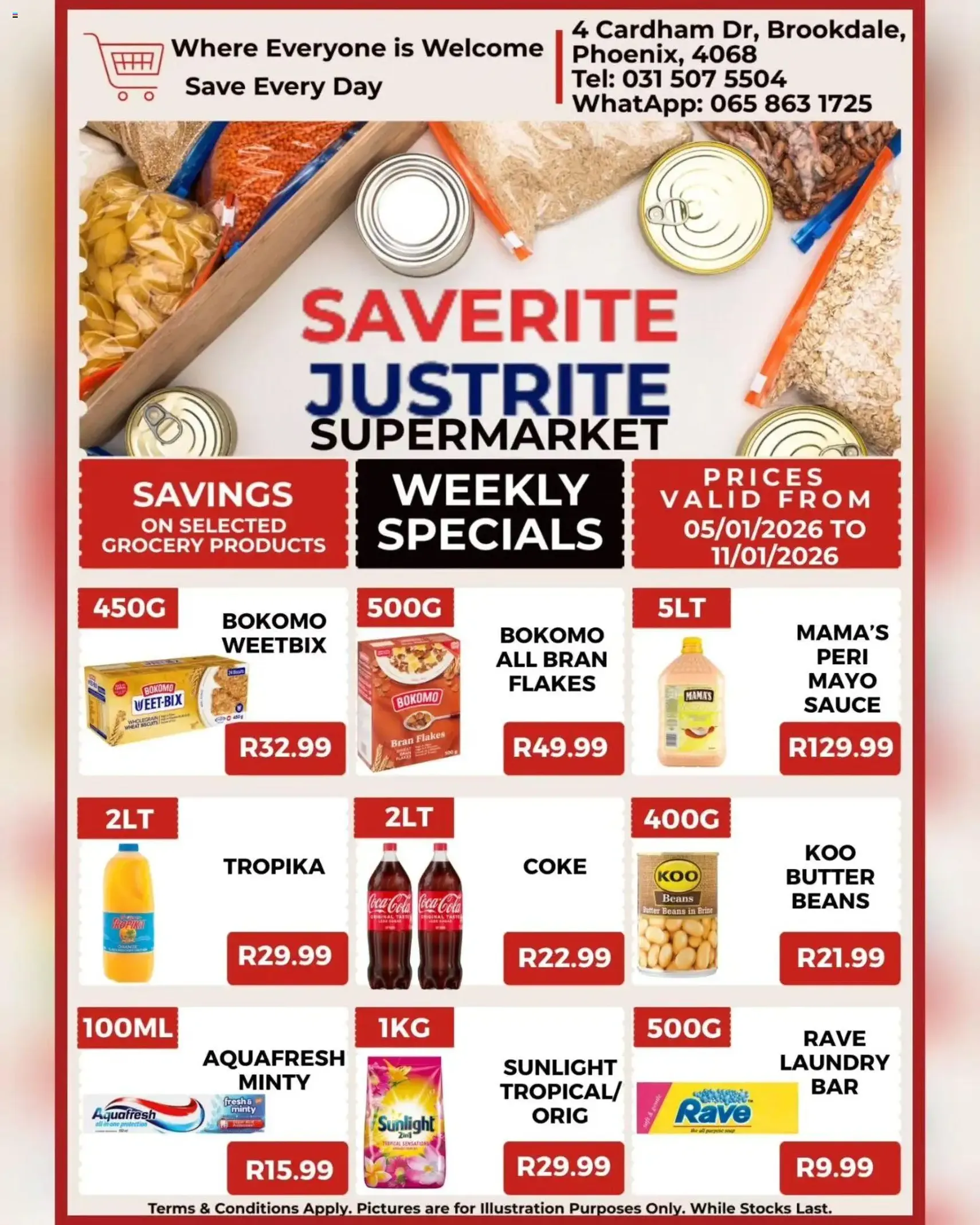 Saverite Specials - valid flyer from 05/01/2026, page 3 of 3