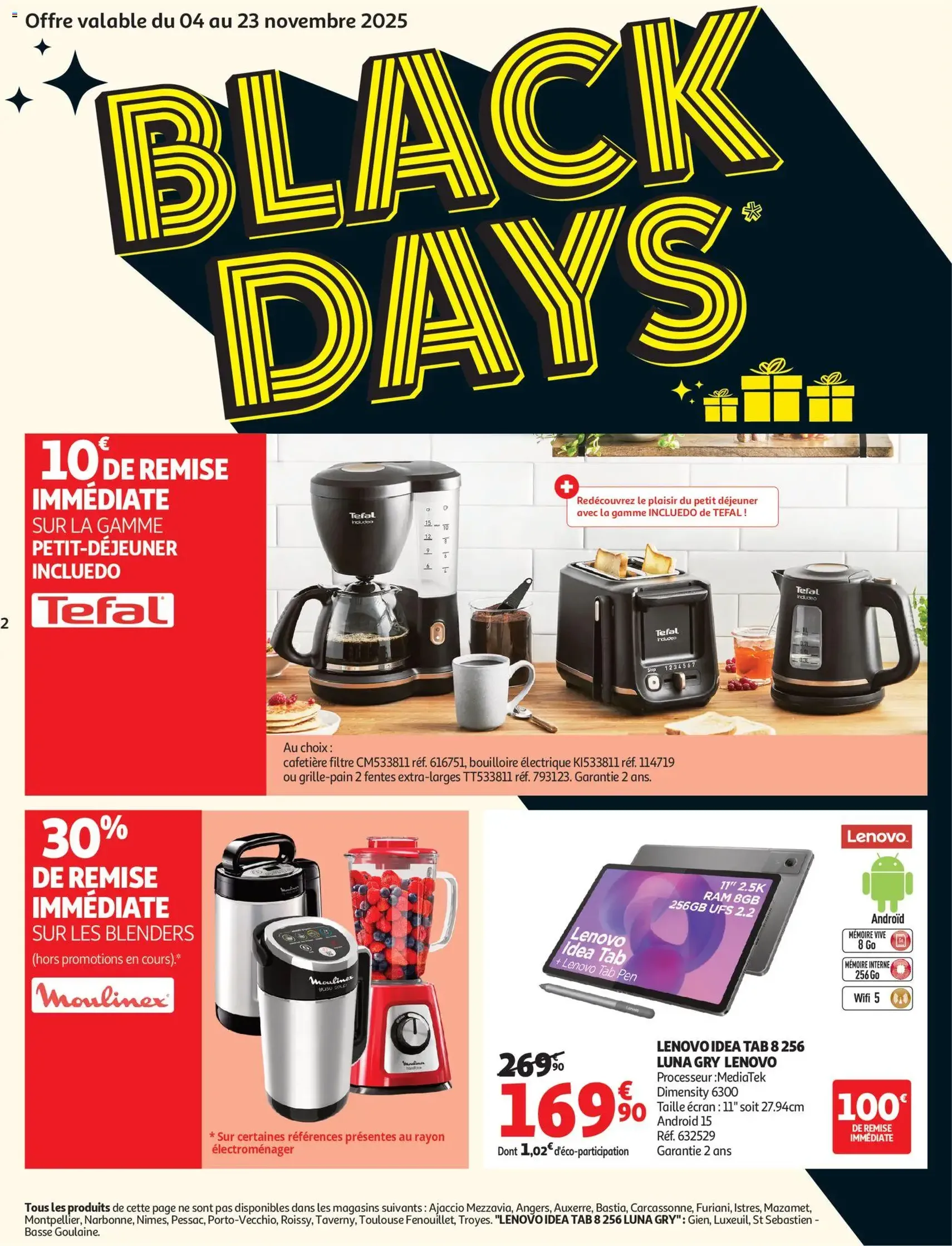 Auchan Black Friday - brochure valable à partir du 04/11/2025, page 2 sur 8
