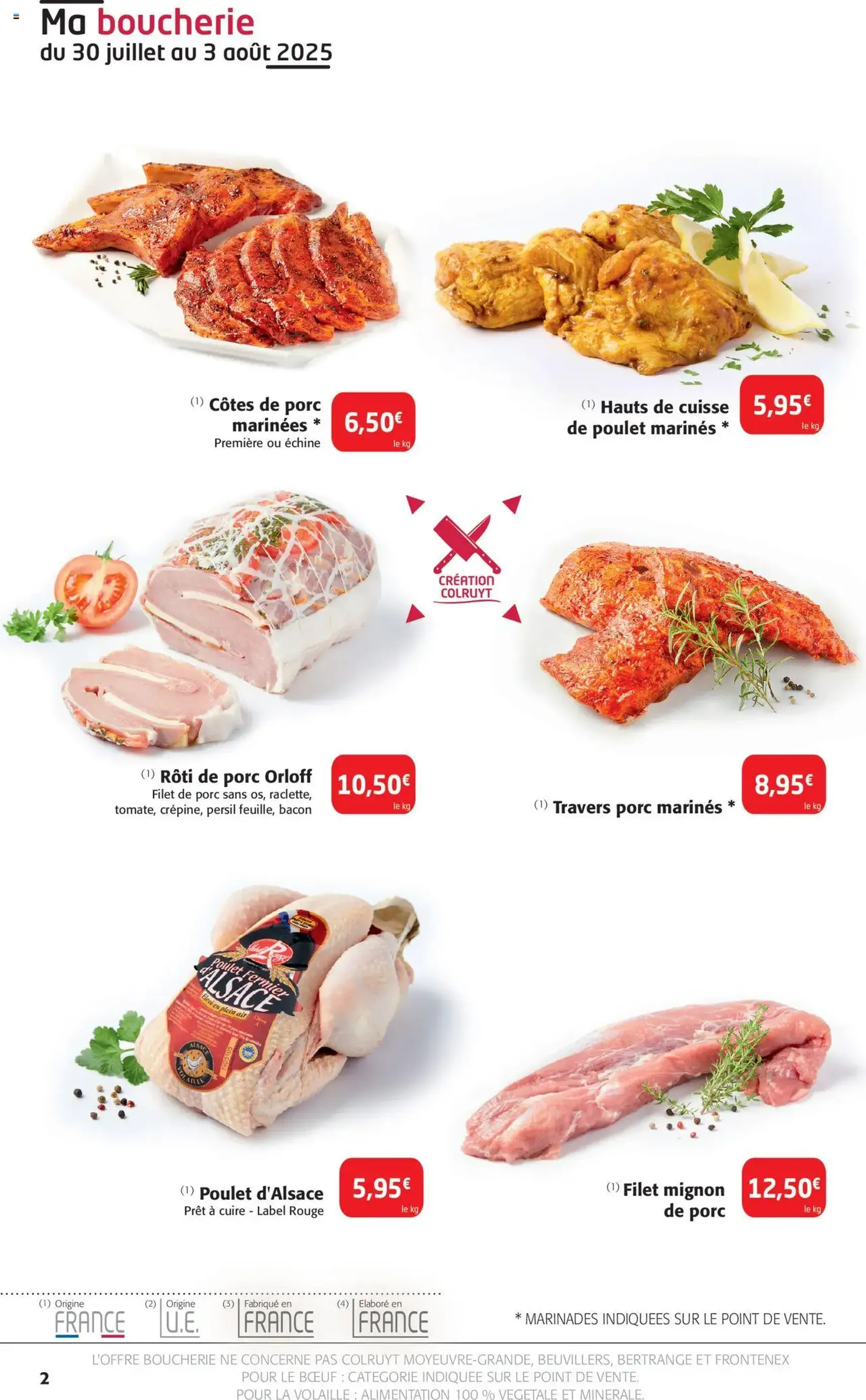 Colruyt catalogue - brochure valable à partir du 30/07/2025, page 2 sur 20 Colruyt catalogue - brochure valable à partir du 30/07/2025, page 2 sur 20