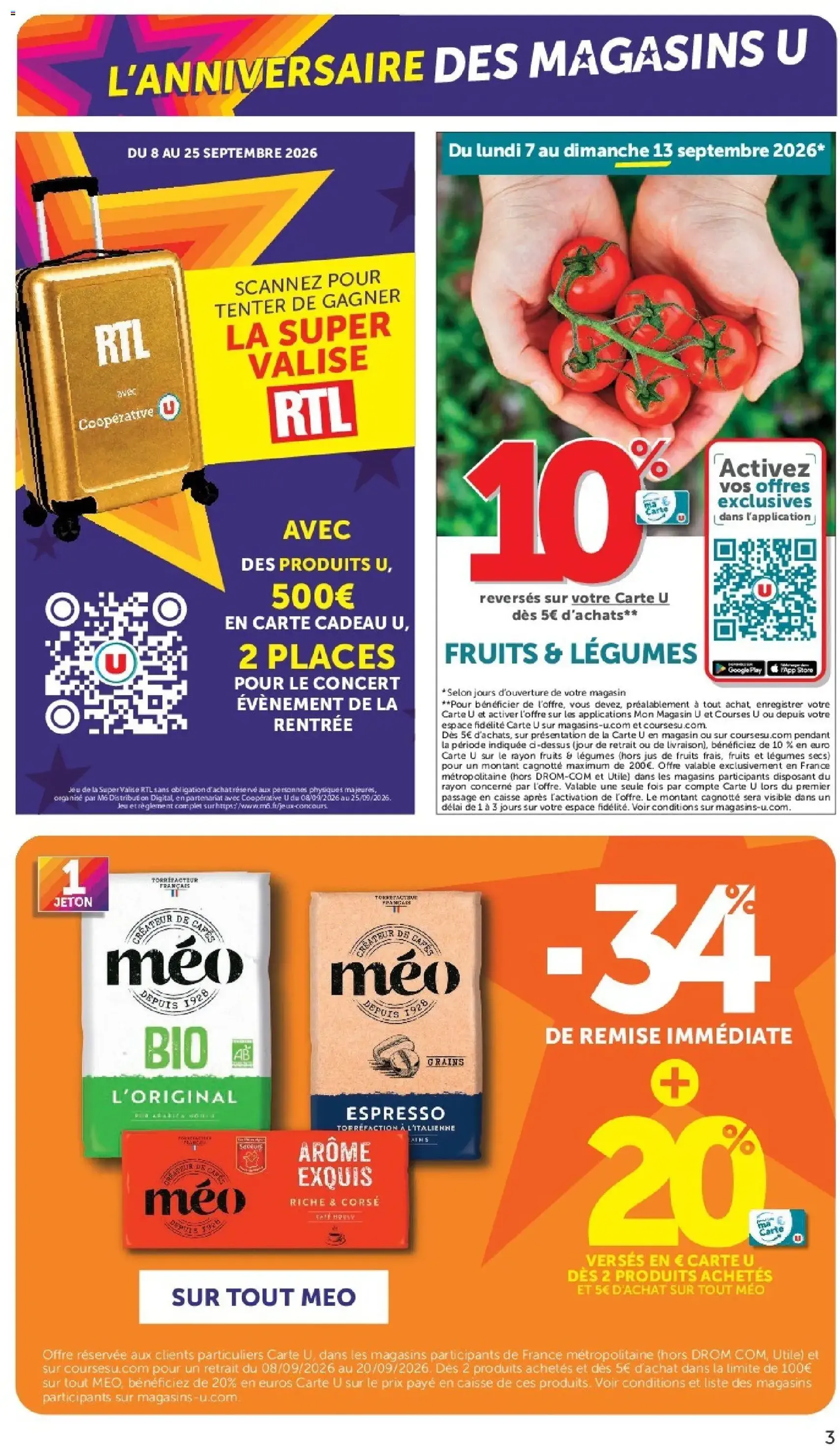 Hyper U catalogue - brochure valable à partir du 08/09/2026, page 3 sur 52