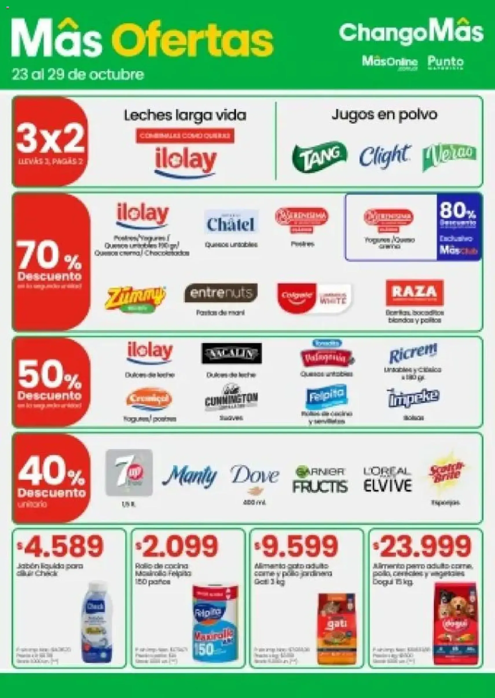 Changomas ofertas - folleto válido desde 23/10/2025 página 5 de 13 Changomas ofertas - folleto válido desde 23/10/2025 página 5 de 13