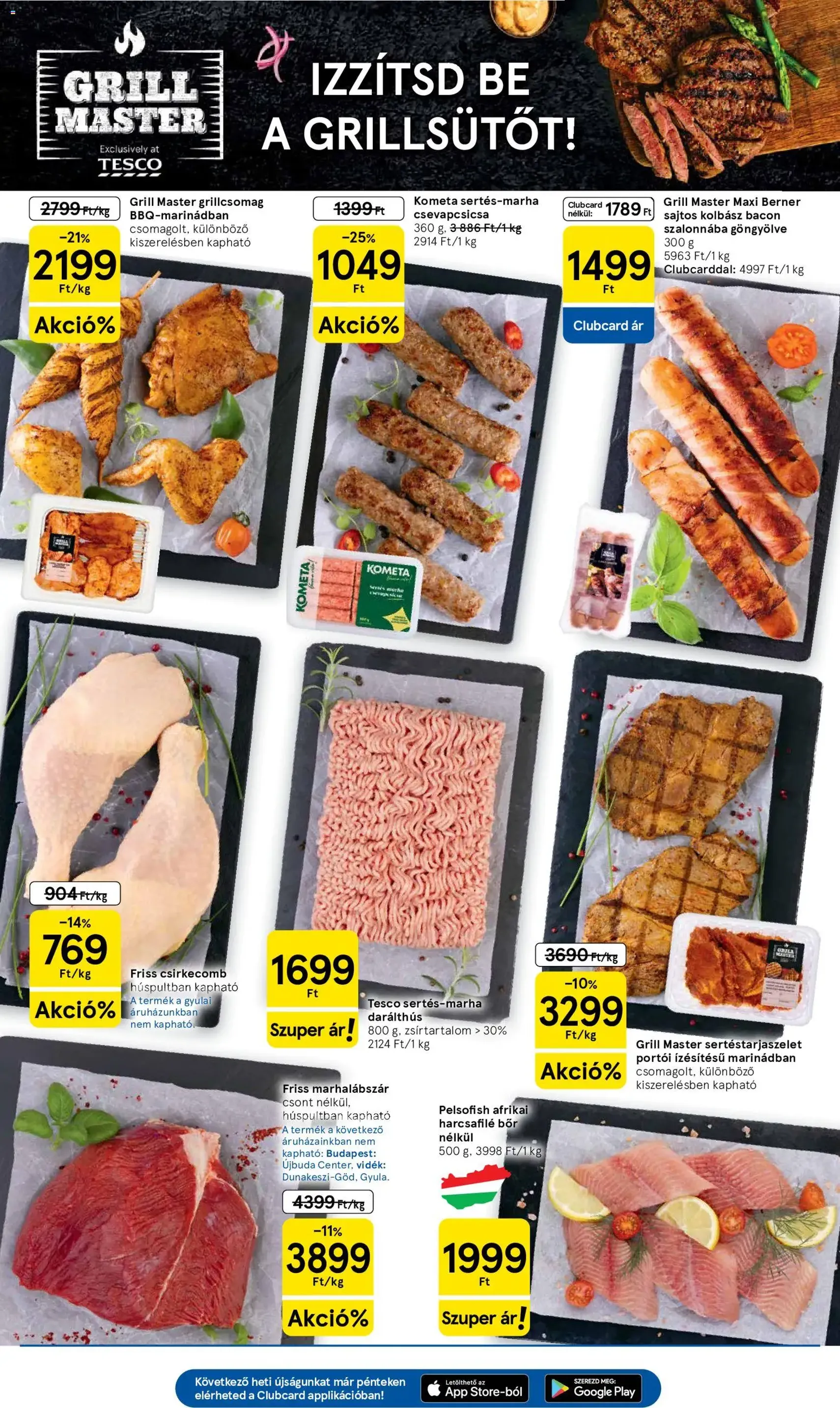 Tesco aktuális akciós újság - 2026.06.18. érvényes szórólap 3 oldal 38 oldalból