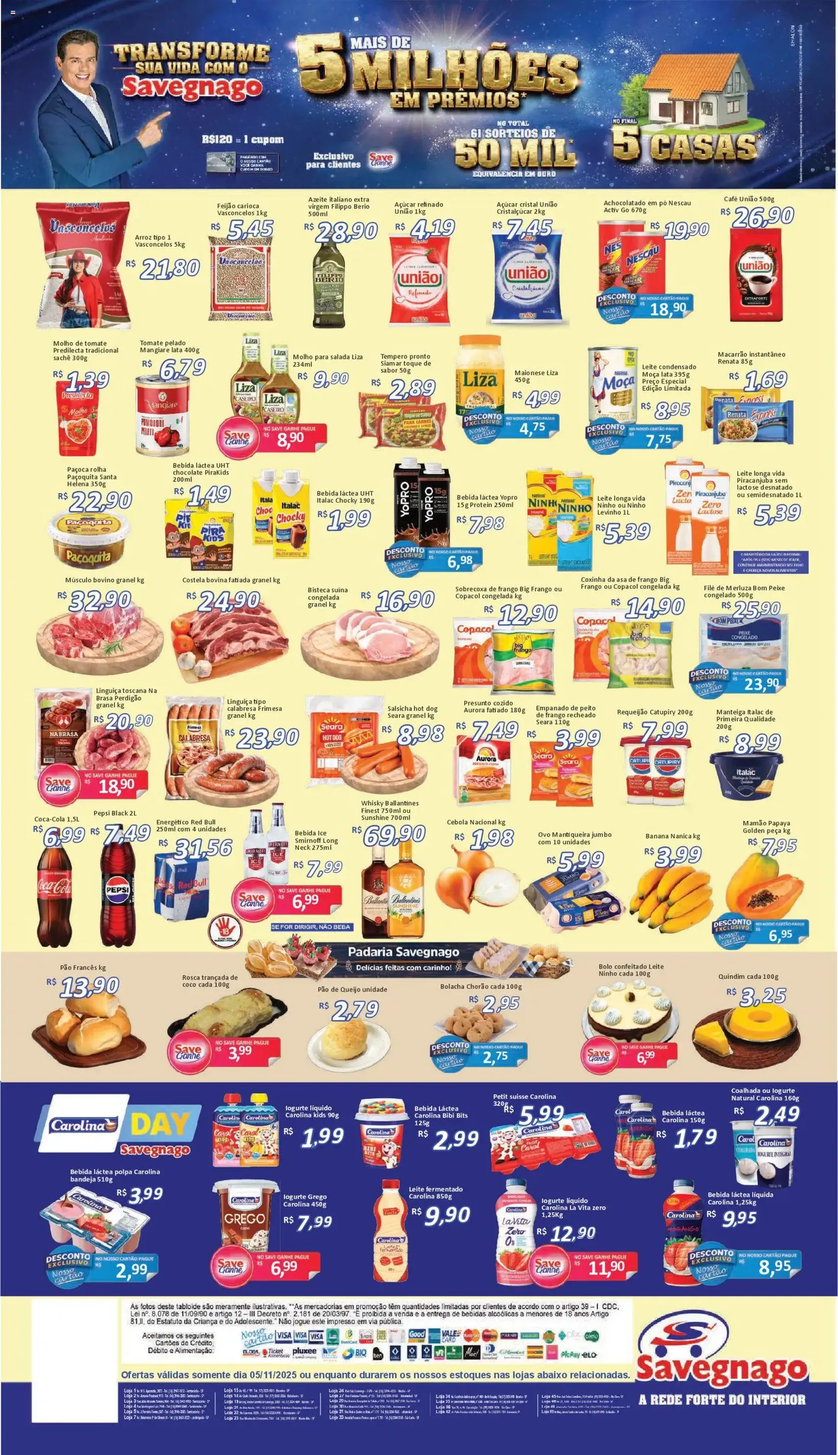 Savegnago - Ofertas da semana - folheto válido a partir de 05/11/2025 página 2 de 2