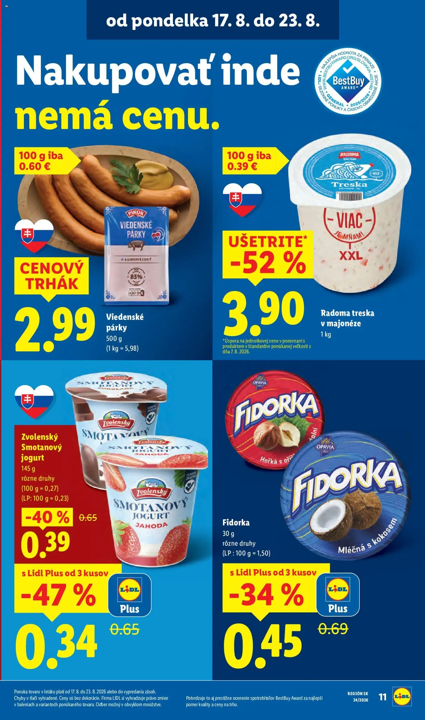 Lidl leták - platný leták od 17.08.2026 strana 15 z 95