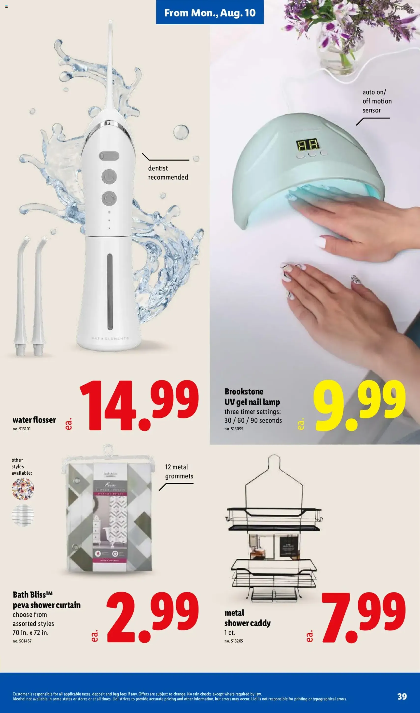 Lidl Weekly Ad - valid flyer from 08/05/2026, page 39 of 40