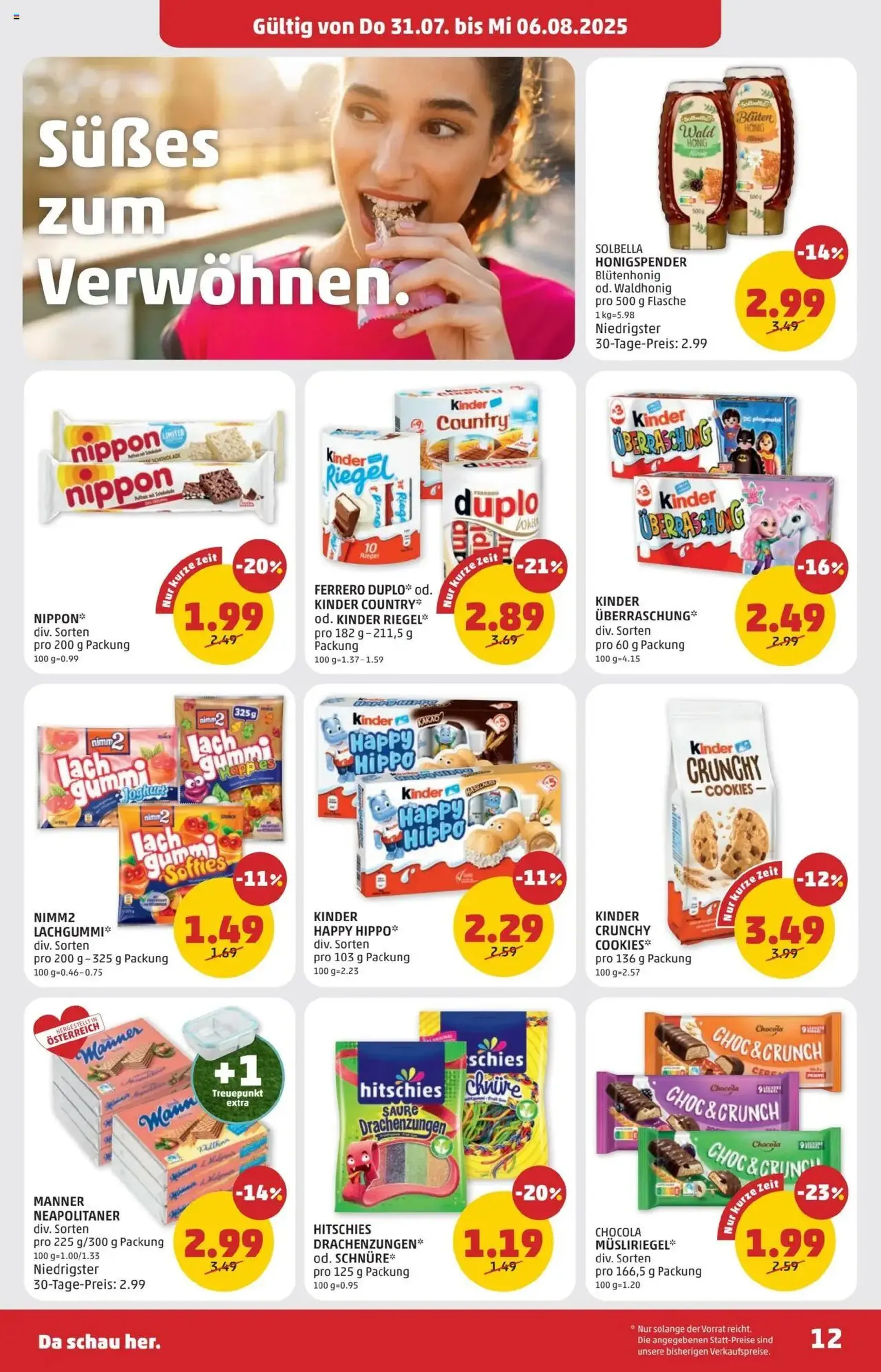 Penny Markt Flugblatt - Gültiger Prospekt ab 31.07.2025, Seite 12 von insgesamt 24