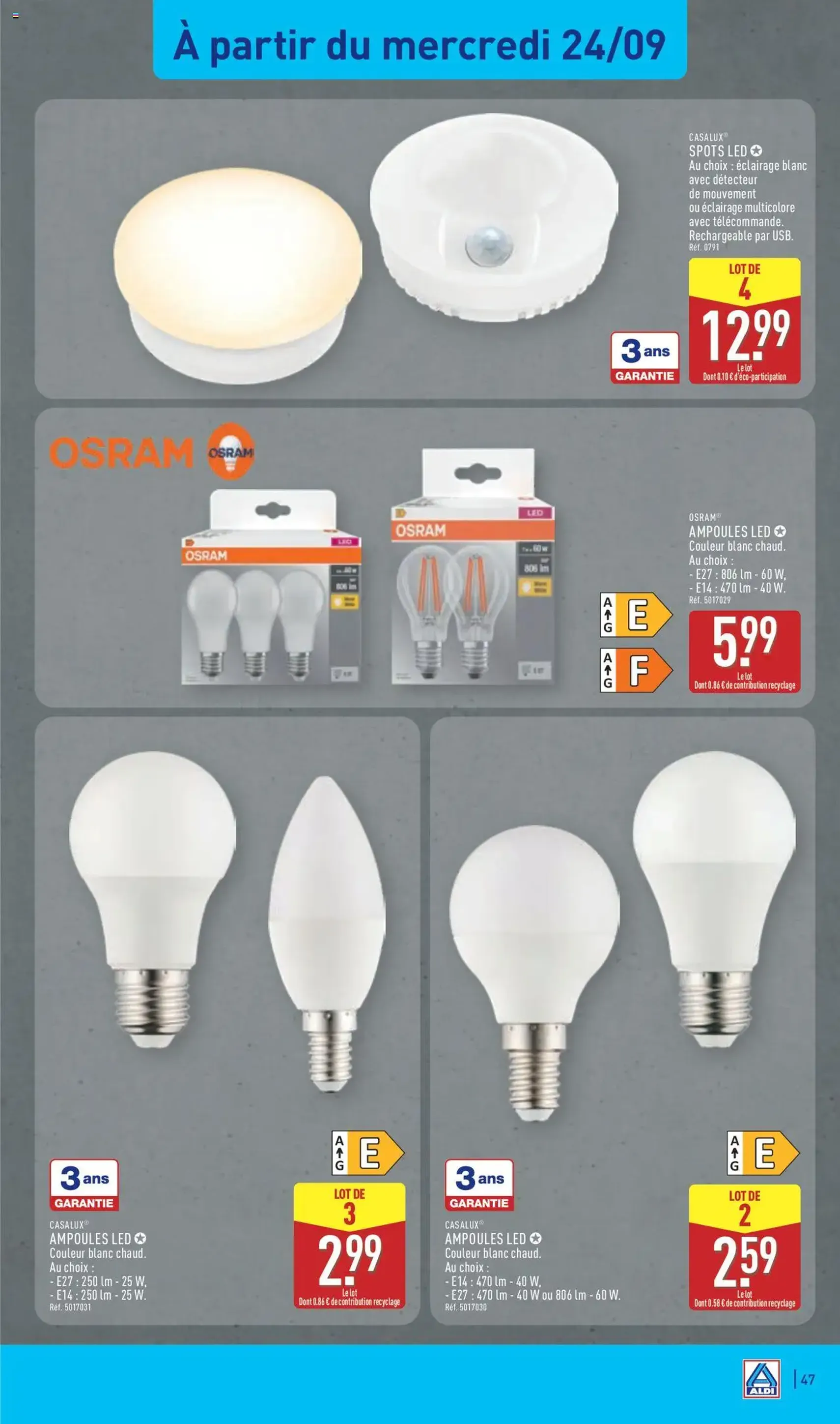 Aldi catalogue semaine 39 - brochure valable à partir du 23/09/2025, page 49 sur 57 Aldi catalogue semaine 39 - brochure valable à partir du 23/09/2025, page 49 sur 57