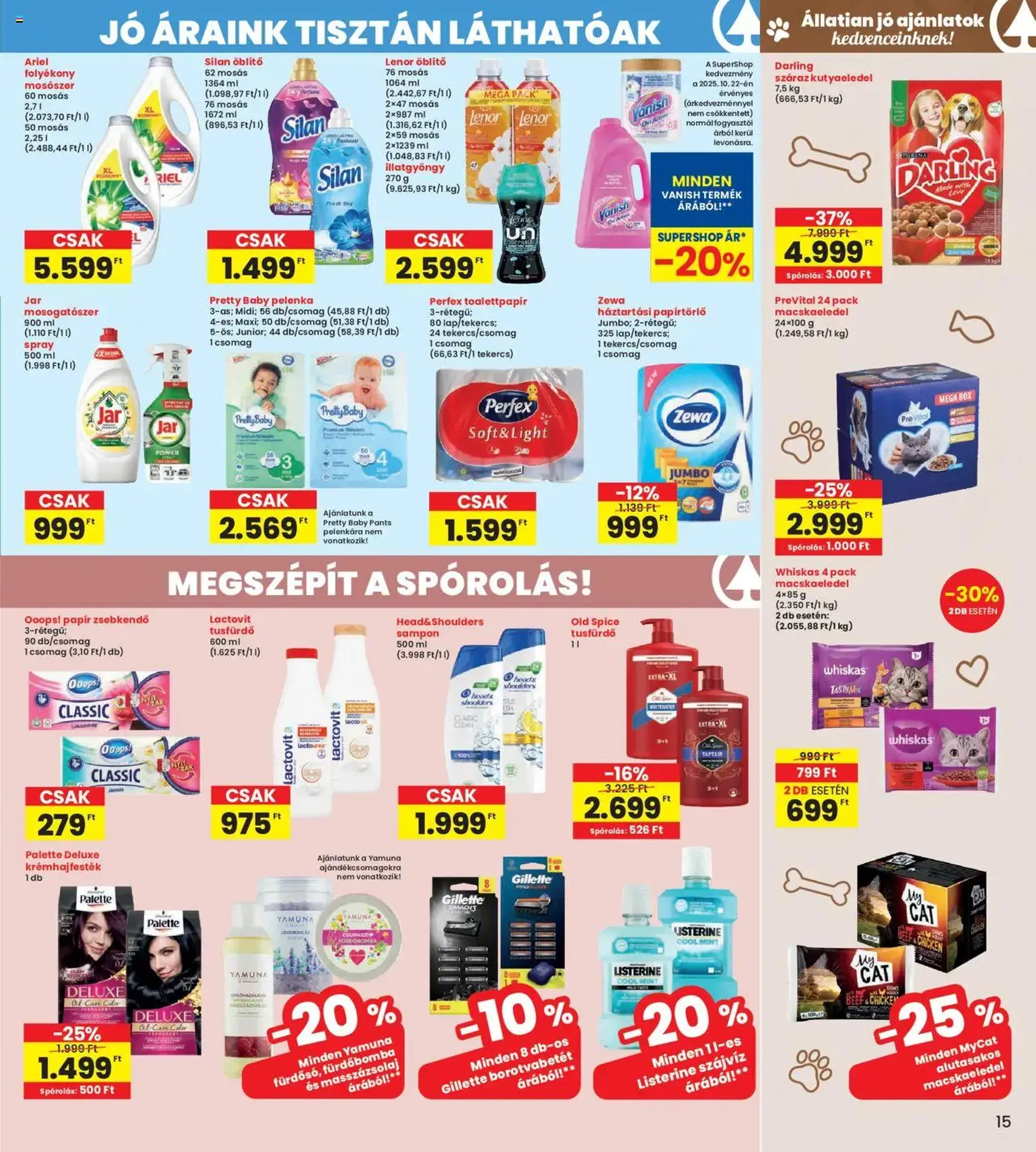 Interspar Akciós újság - 2025.10.24. érvényes szórólap 15 oldal 19 oldalból Interspar Akciós újság - 2025.10.24. érvényes szórólap 15 oldal 19 oldalból