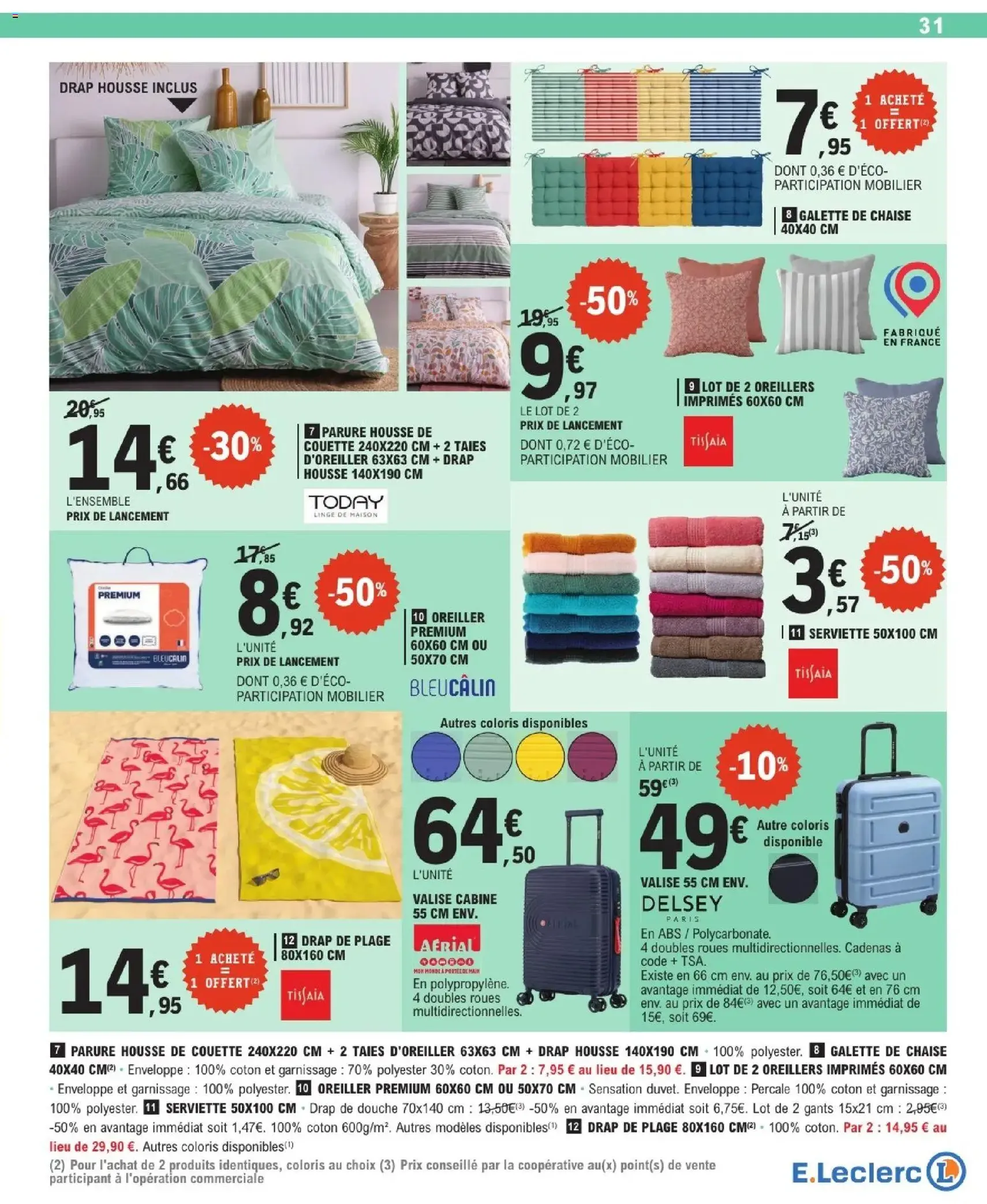 E.Leclerc catalogue - brochure valable à partir du 30/06/2026, page 31 sur 36