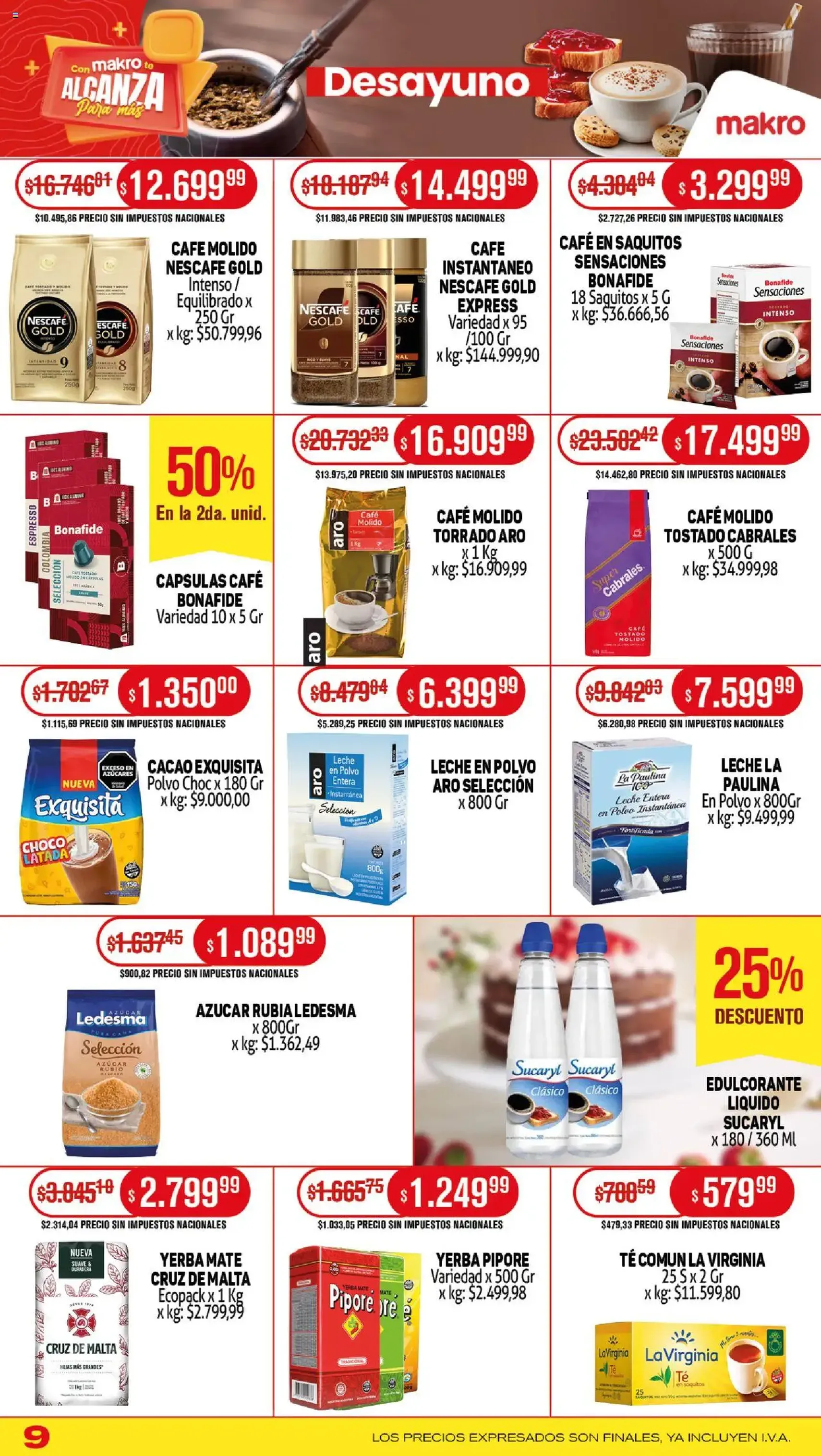 Makro ofertas - folleto válido desde 31/07/2025 página 9 de 19 Makro ofertas - folleto válido desde 31/07/2025 página 9 de 19