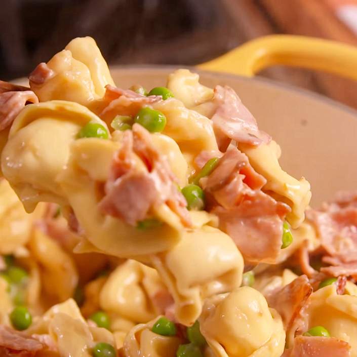 Tortellini panna e prosciutto