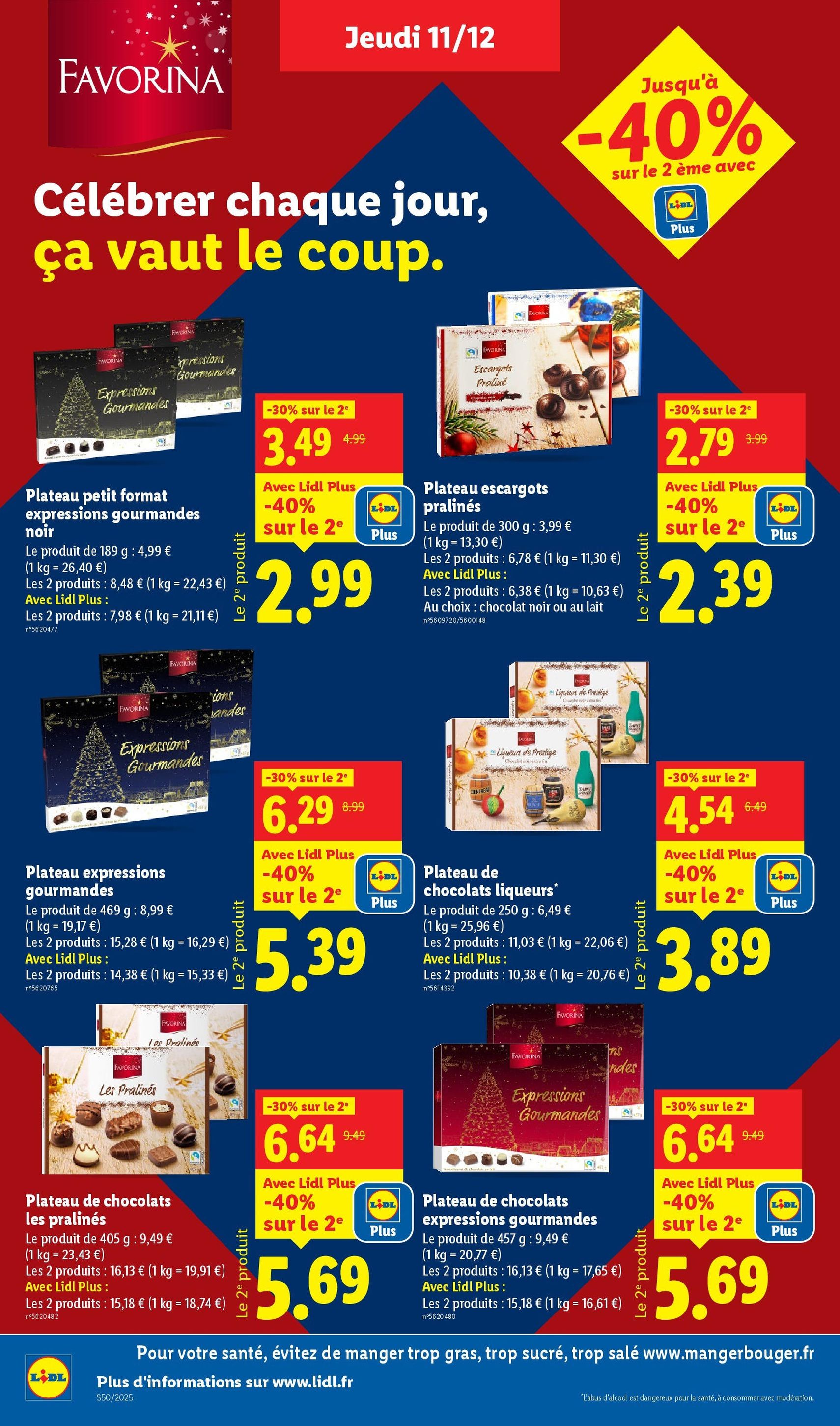 LIDL catalogue semaine 50 - brochure valable à partir du 11/12/2025, page 38 sur 88