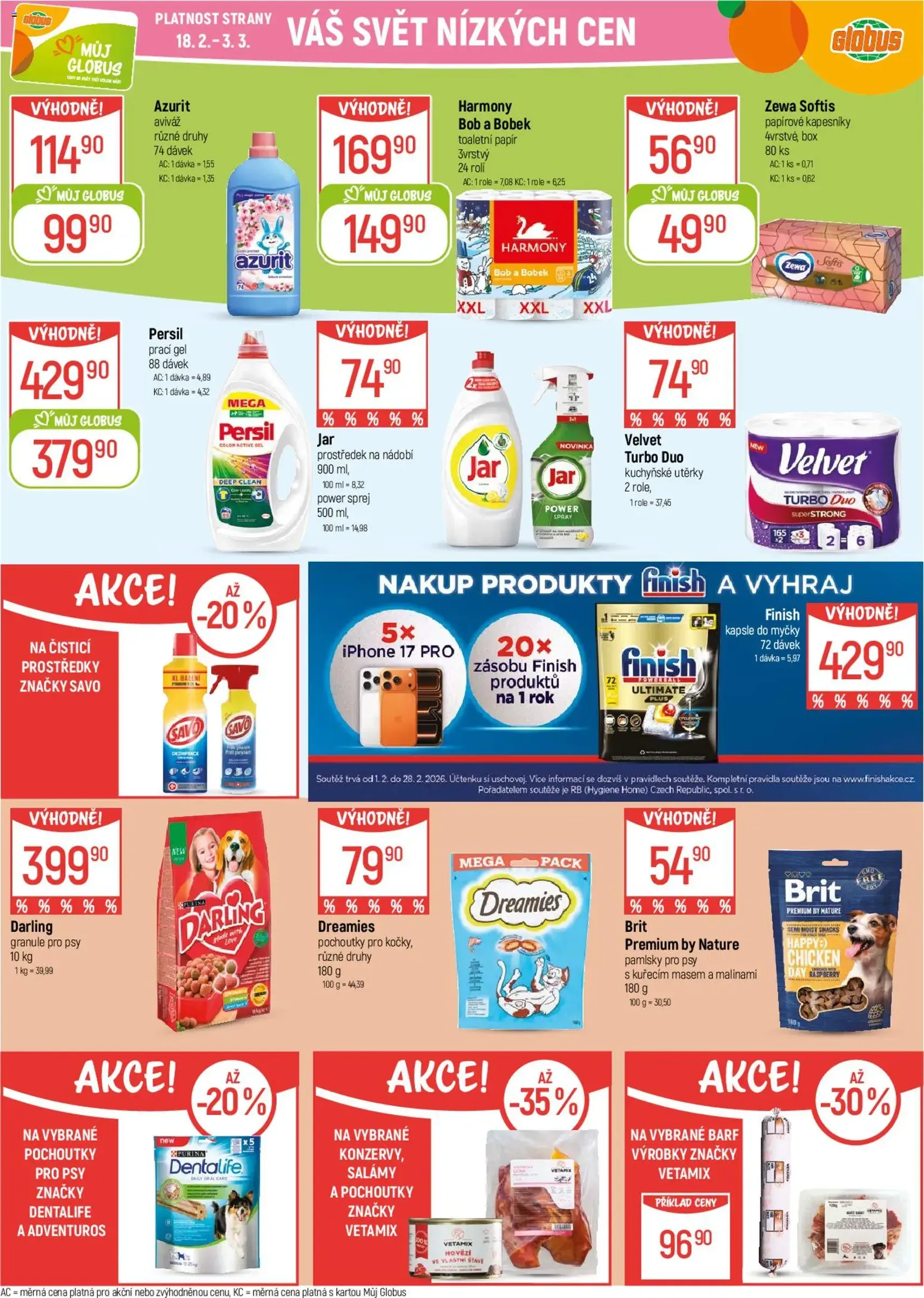Globus leták - platný leták od 18.02.2026 strana 32 z 46