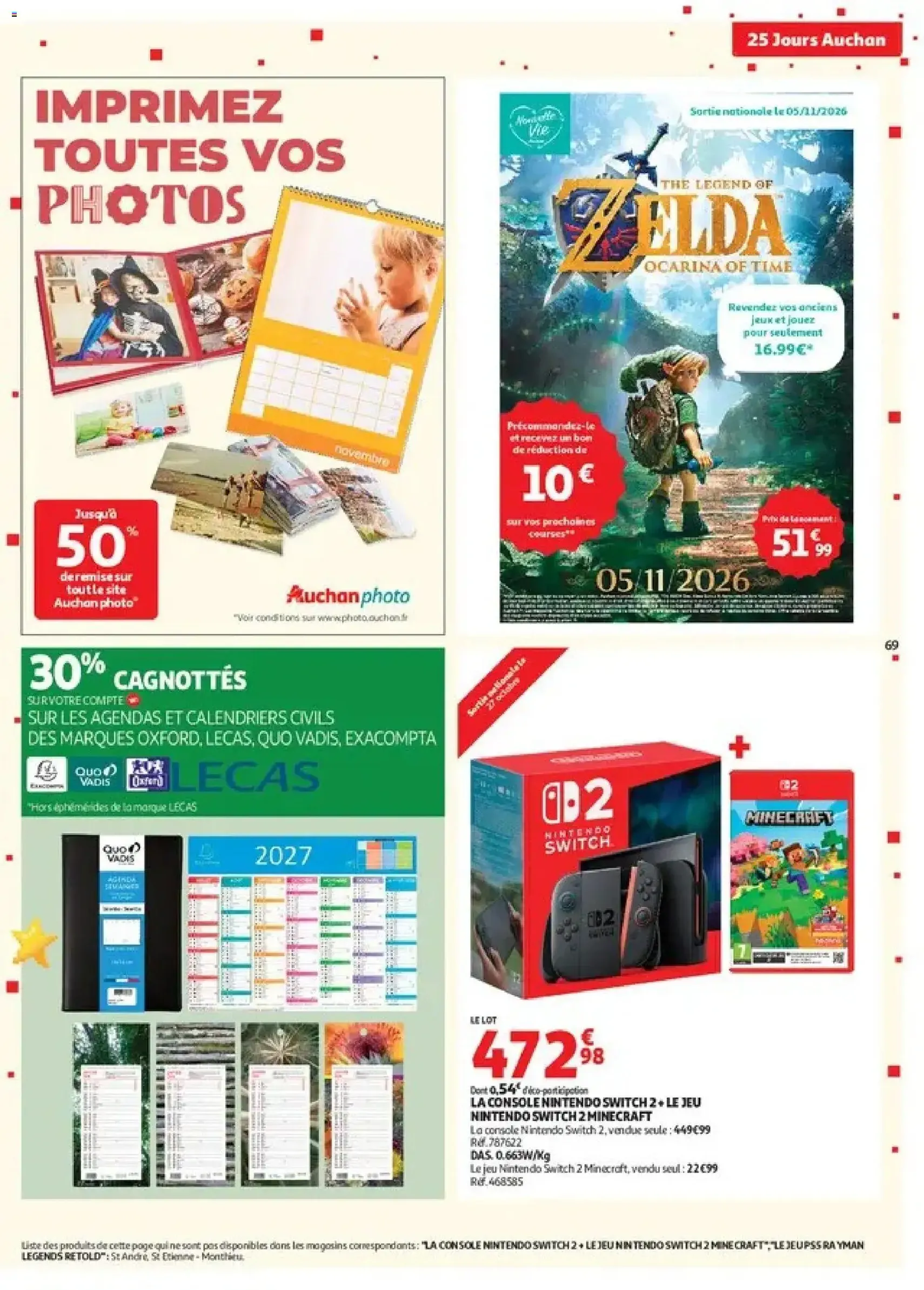 Auchan catalogue - brochure valable à partir du 27/10/2026, page 69 sur 72