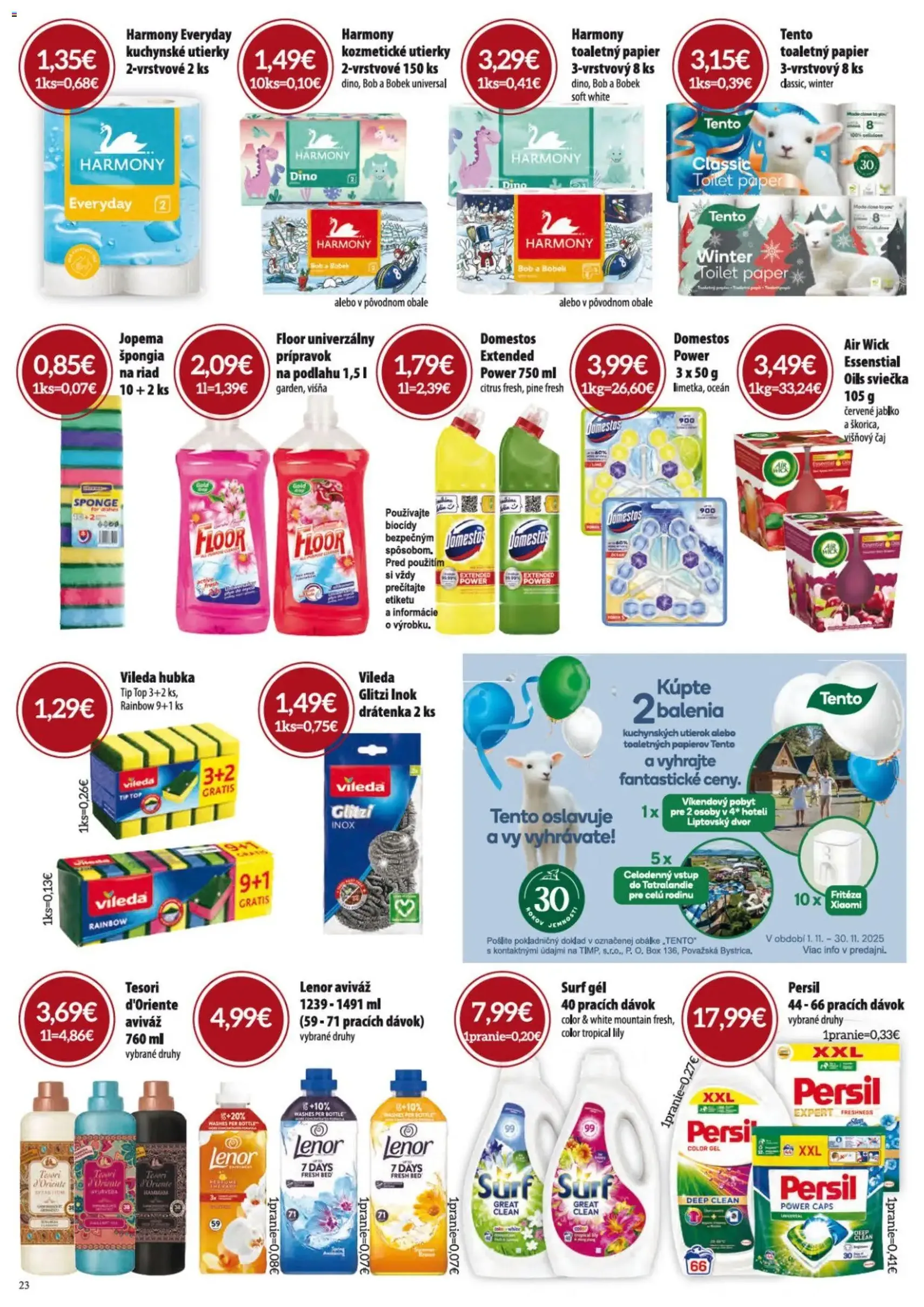 KARMEN CBA maloobchod - platný leták od 06.11.2025 strana 23 z 24