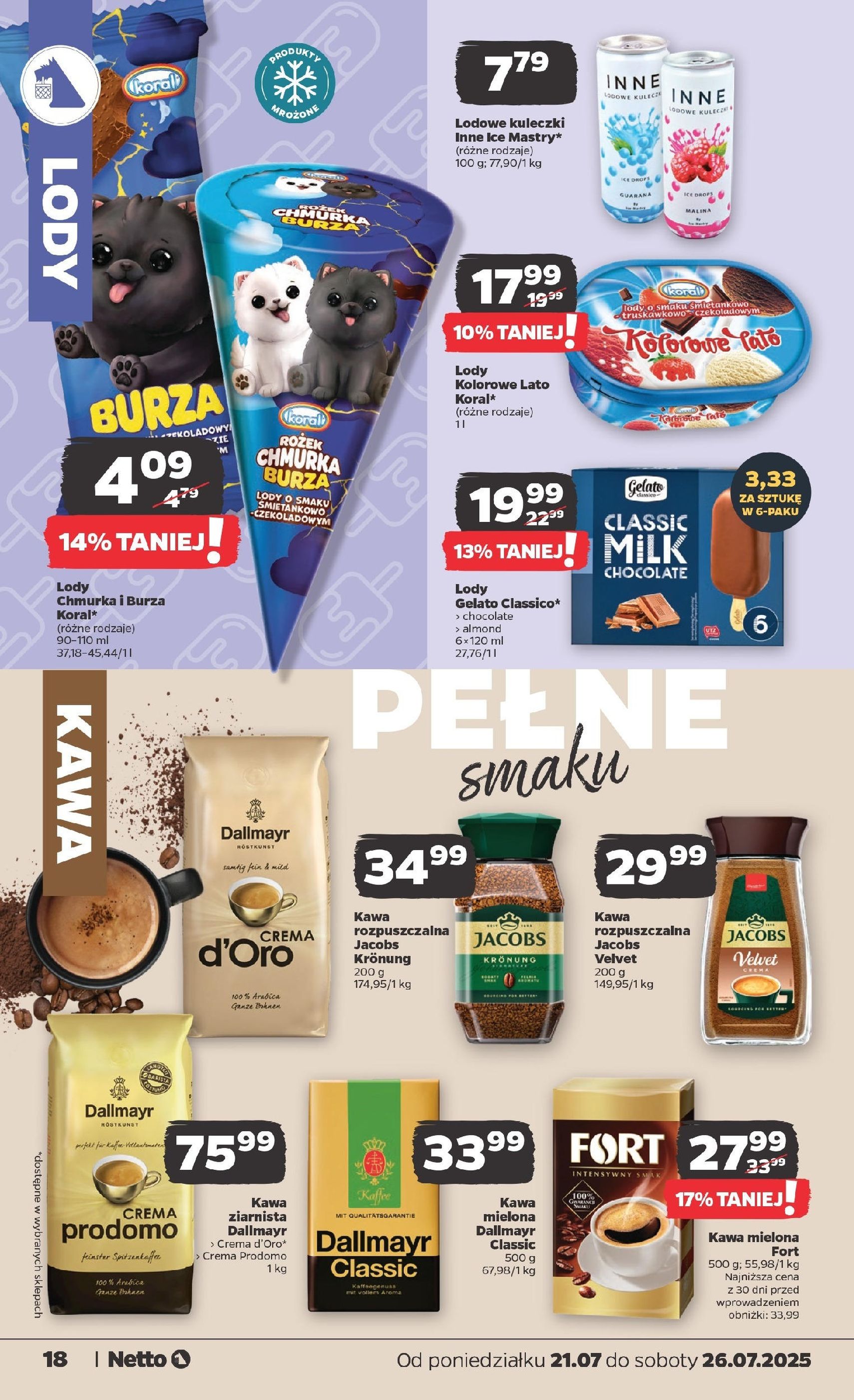 Netto gazetka - Spożywcza - ważny gazetka od 21.07.2025 strona 18 z 31