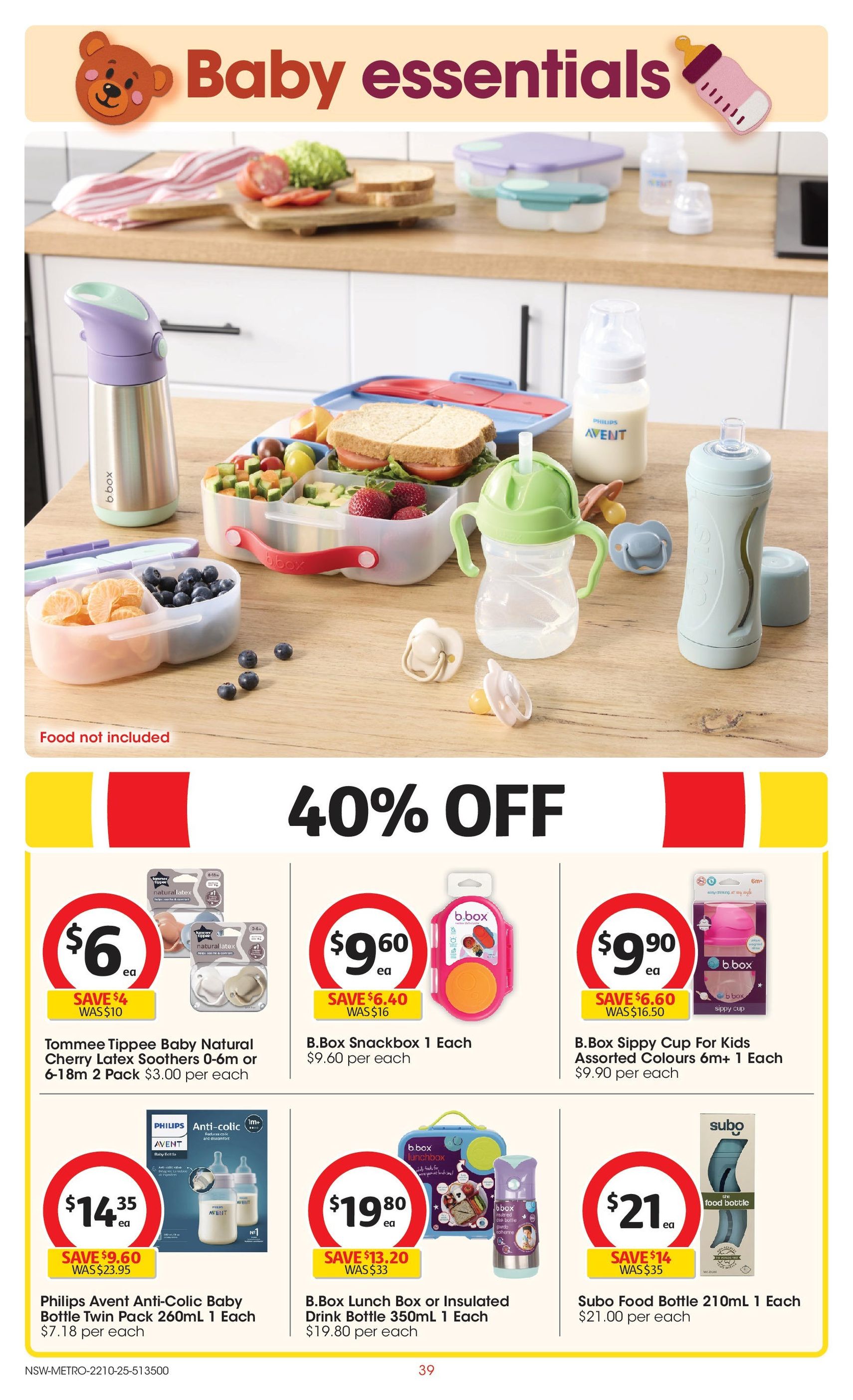 Coles Catalogue NSW - valid flyer from 22/10/2025, page 39 of 47 Coles Catalogue NSW - valid flyer from 22/10/2025, page 39 of 47