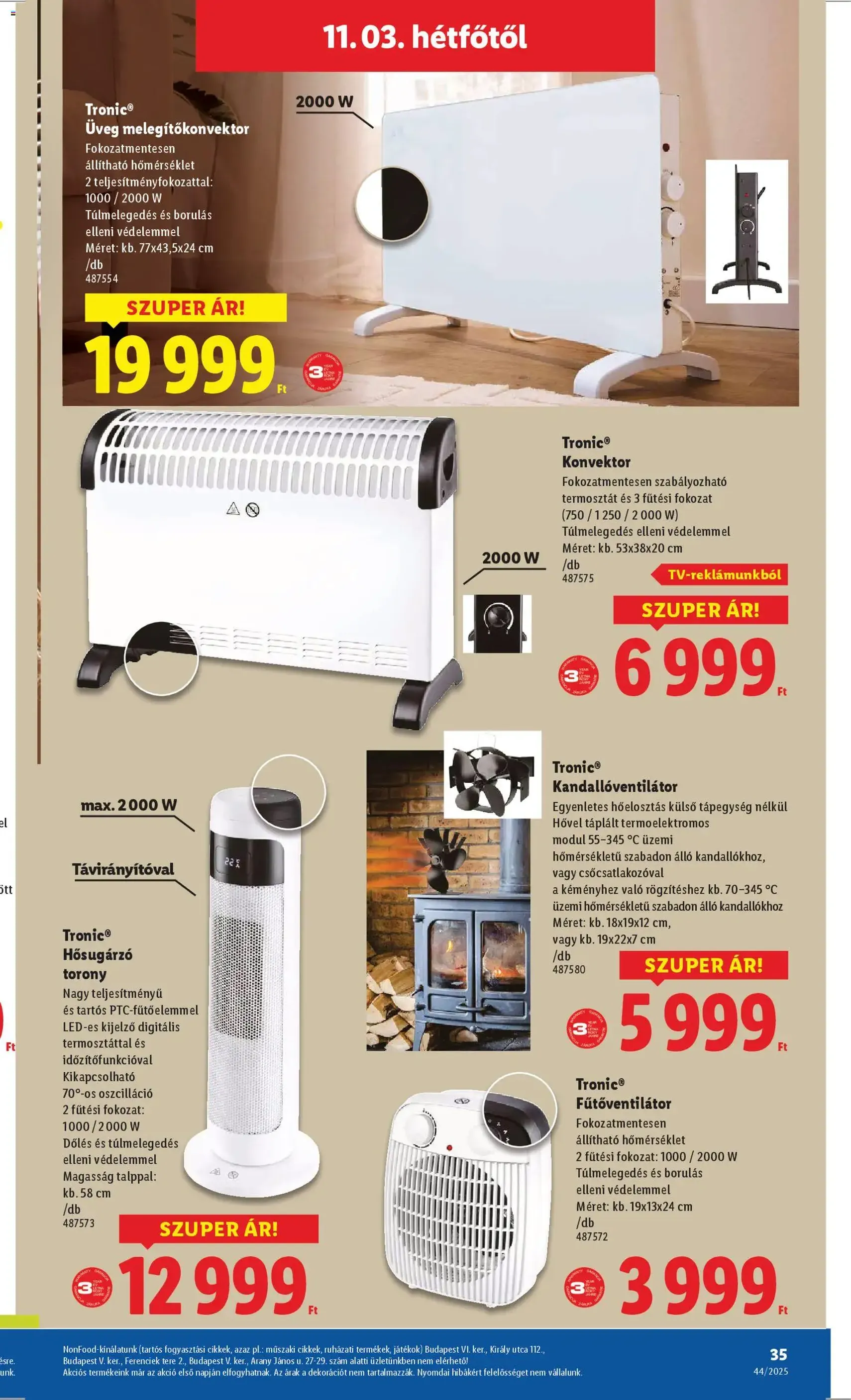 Lidl Akciós újság - 2025.10.30. érvényes szórólap 35 oldal 66 oldalból Lidl Akciós újság - 2025.10.30. érvényes szórólap 35 oldal 66 oldalból