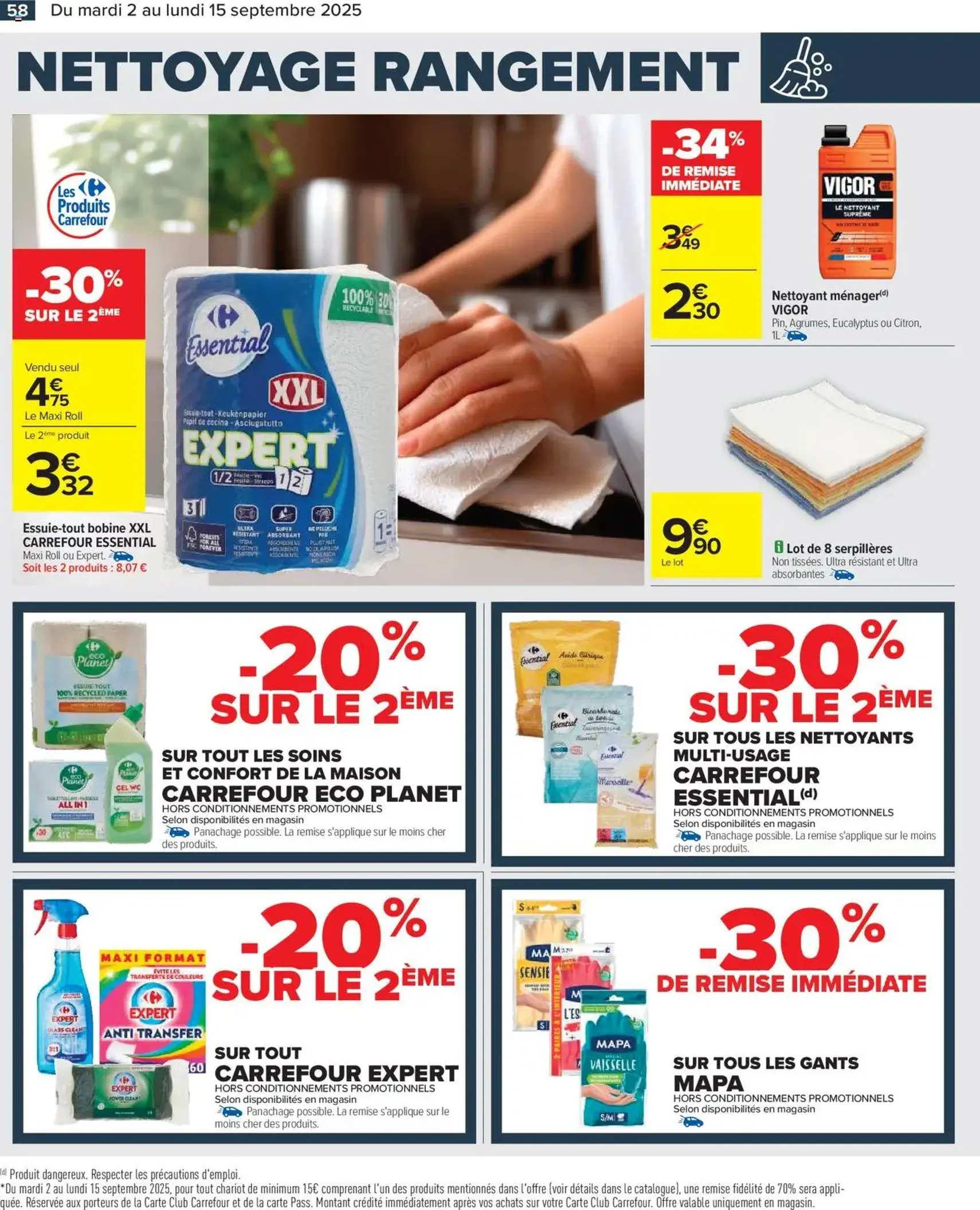 Carrefour catalogue semaine 36 - brochure valable à partir du 02/09/2025, page 60 sur 86 Carrefour catalogue semaine 36 - brochure valable à partir du 02/09/2025, page 60 sur 86