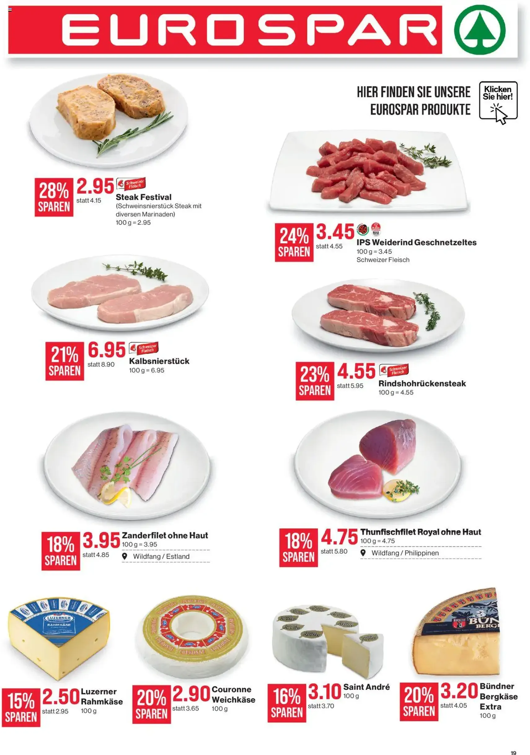 SPAR Aktionen - Gültiger Prospekt ab 30.07.2025, Seite 19 von insgesamt 20 SPAR Aktionen - Gültiger Prospekt ab 30.07.2025, Seite 19 von insgesamt 20