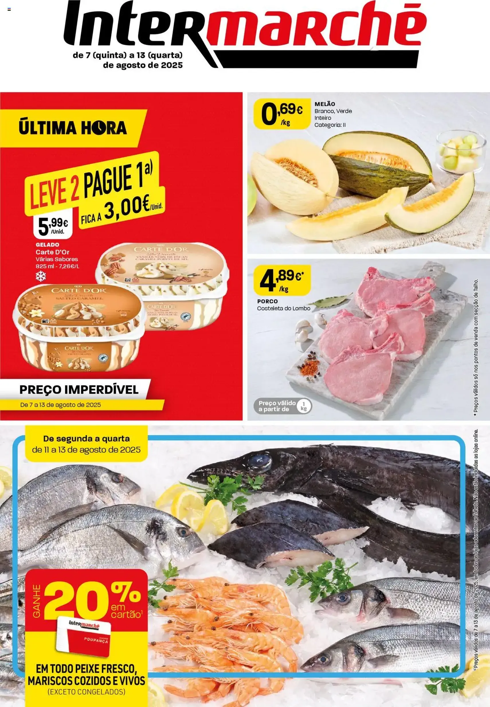 Intermarché folheto - folheto válido a partir de 07/08/2025 página 1 de 28