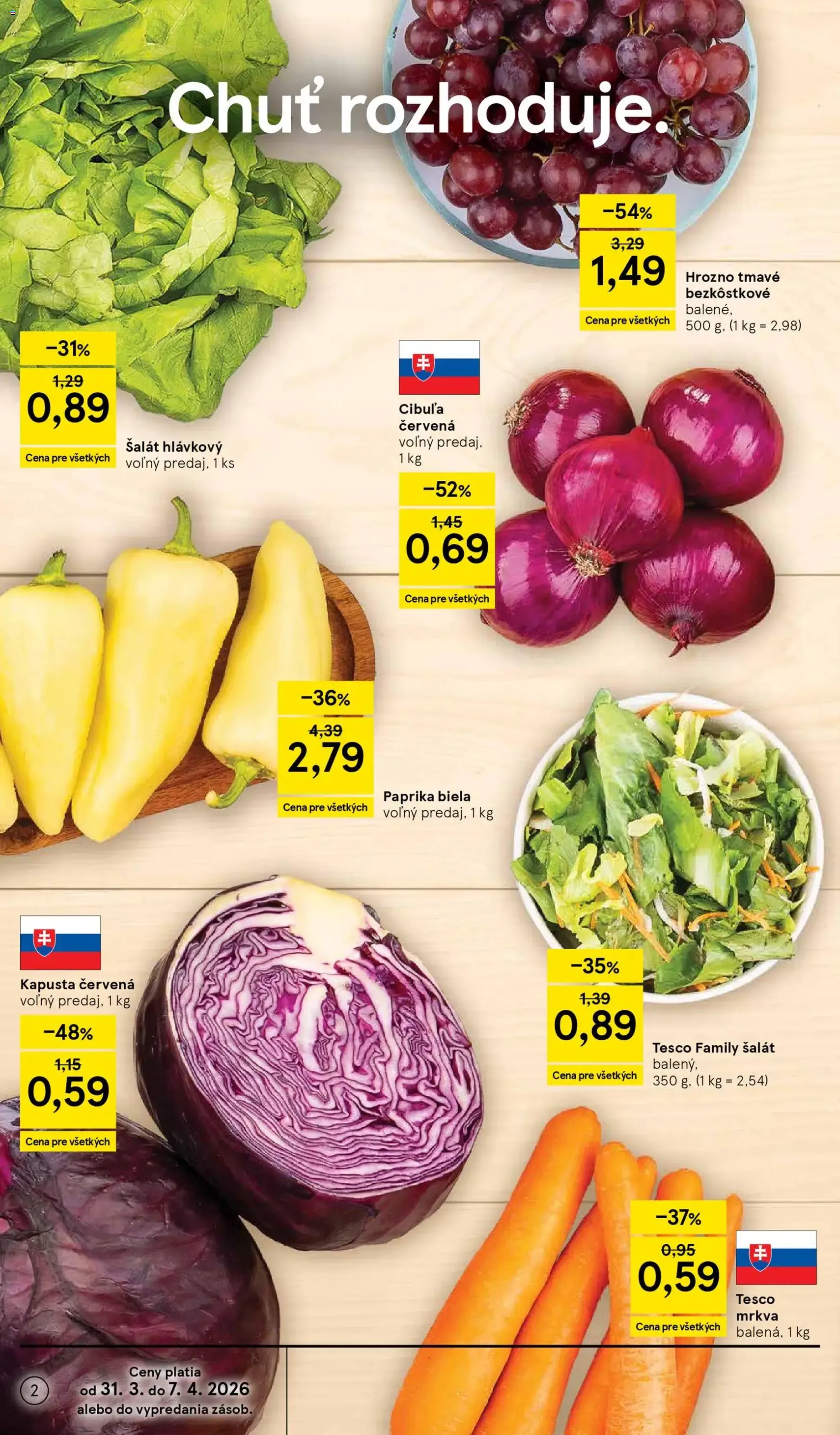 Tesco Hypermarket - leták - platný leták od 31.03.2026 strana 2 z 45