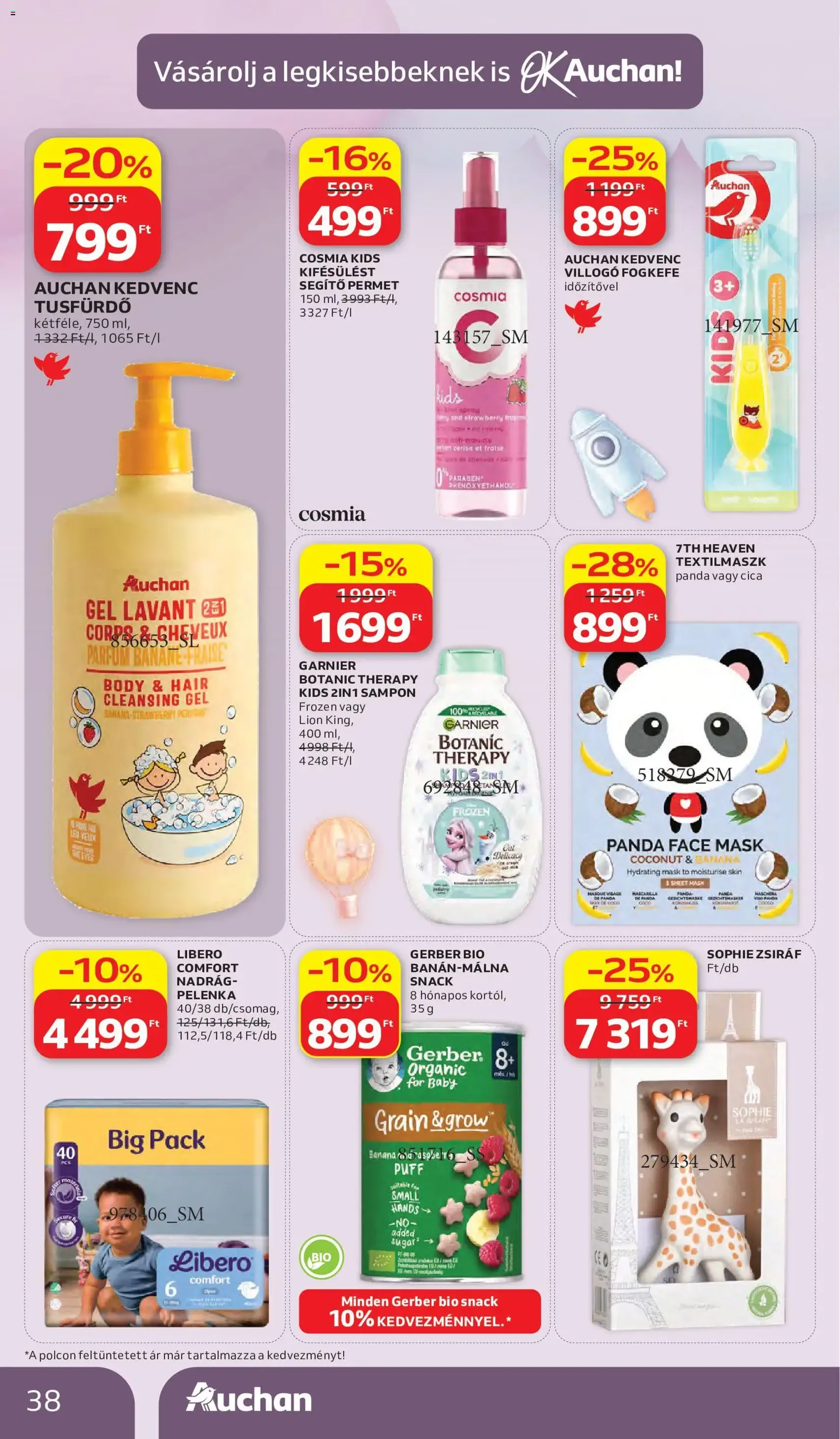 Auchan akciós újság - 2026.05.28. érvényes szórólap 38 oldal 58 oldalból