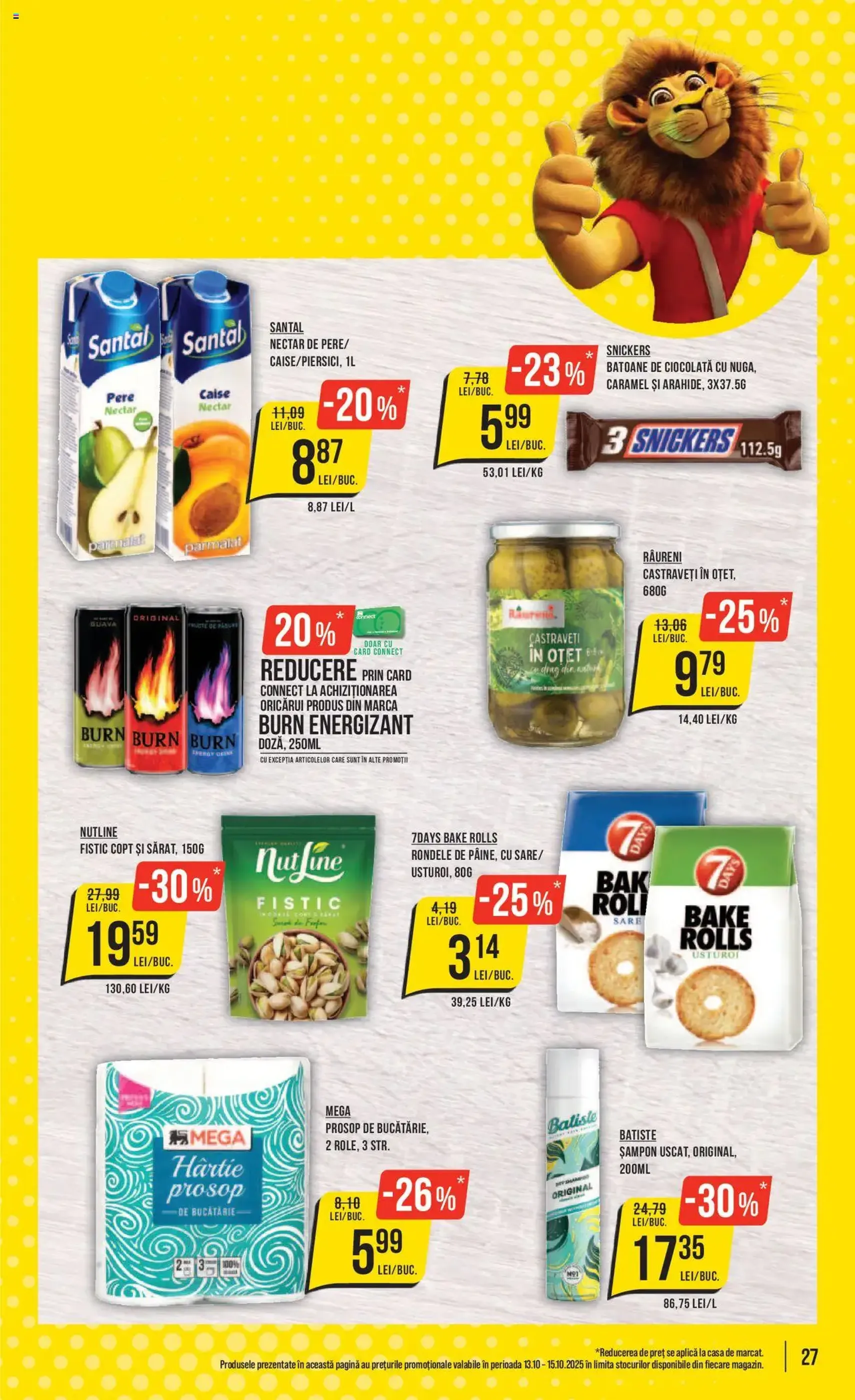 Catalog Mega Image - cataloage valabile începând cu 09.10.2025 pagina 27 din 28 Catalog Mega Image - cataloage valabile începând cu 09.10.2025 pagina 27 din 28