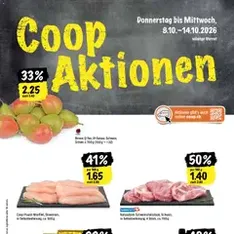Coop aktionen - Prospekt Vorschau gültig ab 08.10.2026