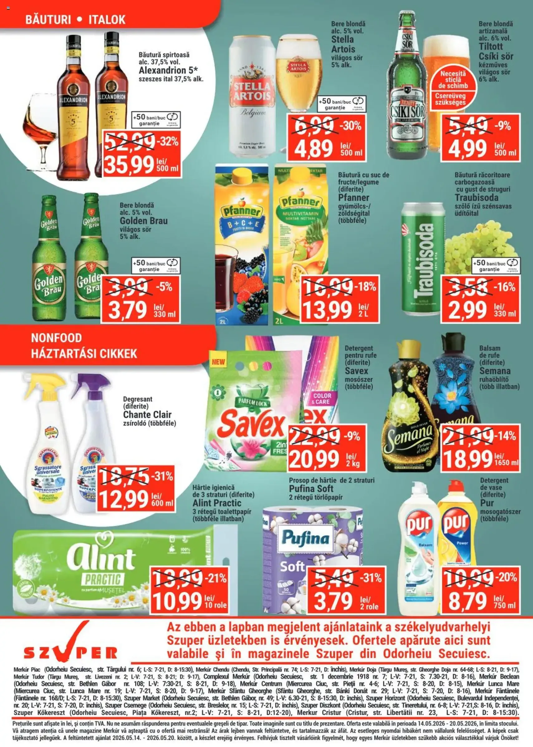 Merkur Catalog - cataloage valabile începând cu 14.05.2026 pagina 4 din 4