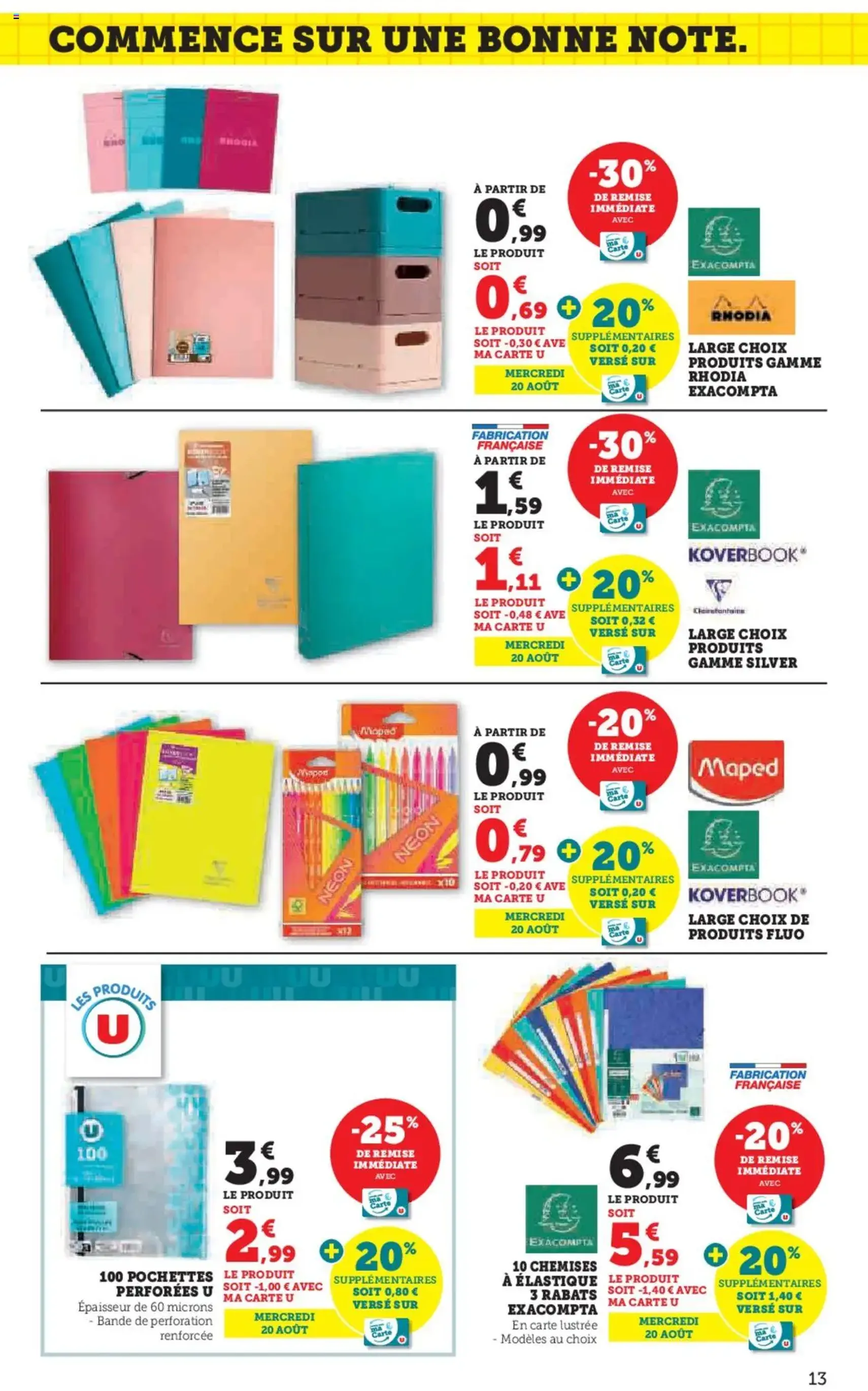 Hyper U catalogue - brochure valable à partir du 12/08/2025, page 13 sur 96 Hyper U catalogue - brochure valable à partir du 12/08/2025, page 13 sur 96