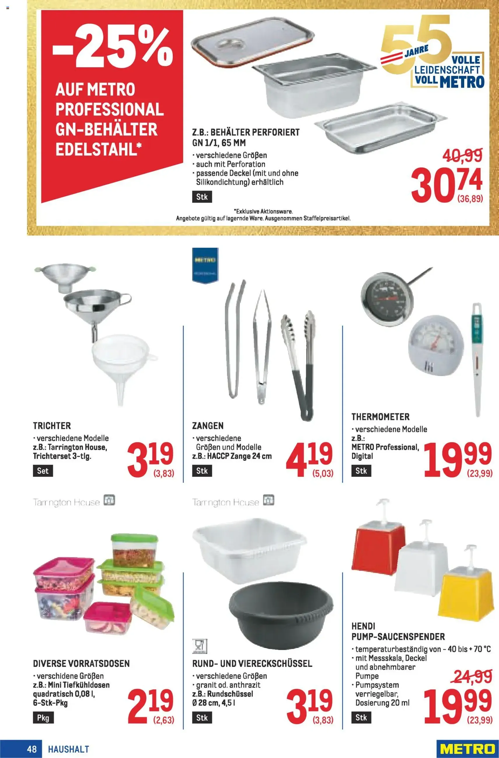 Metro Profi - Gültiger Prospekt ab 19.03.2026, Seite 48 von insgesamt 64