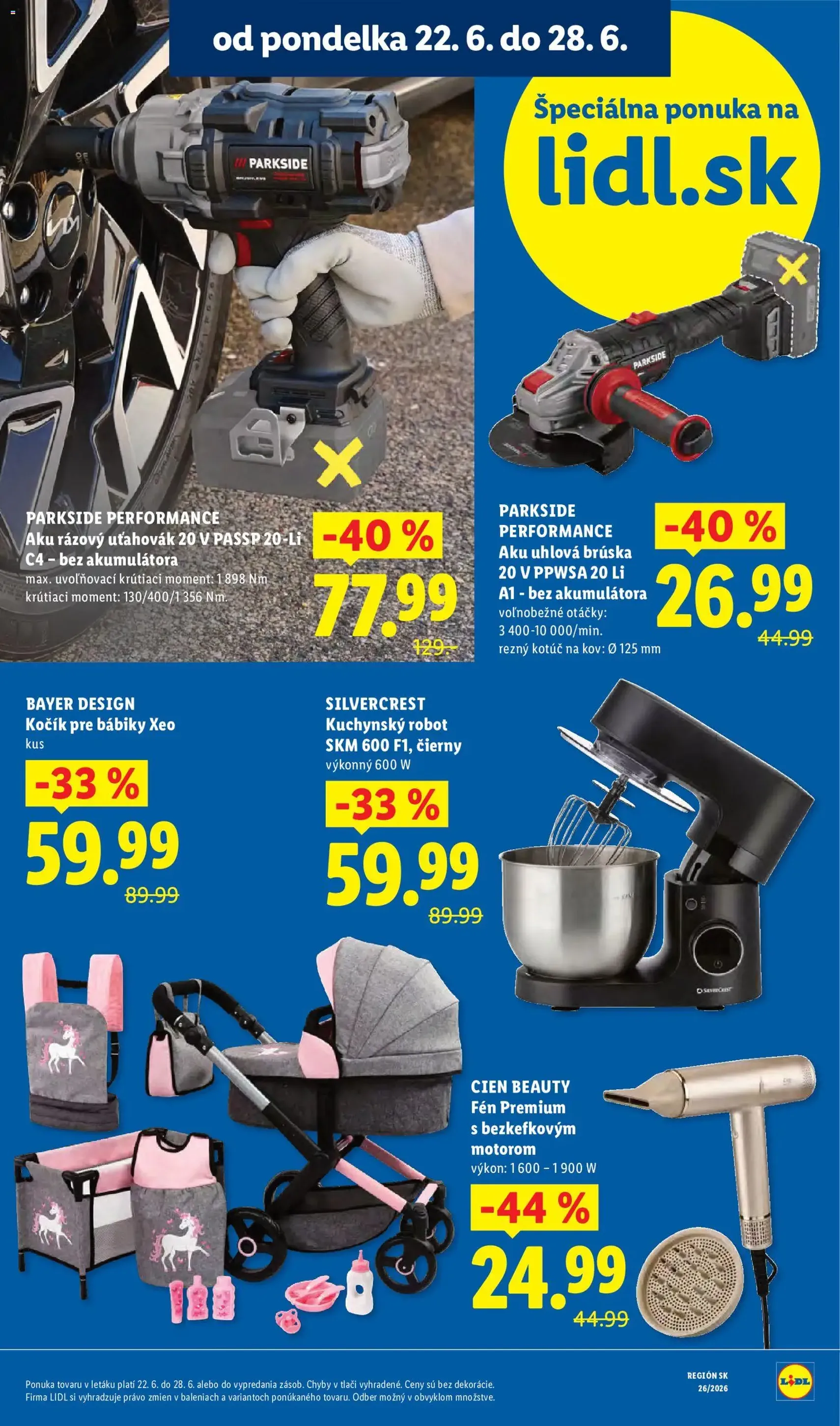 Lidl leták - platný leták od 22.06.2026 strana 9 z 99