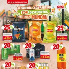Vista previa del folleto Ara catálogo Ahorra con precios bajos y ofertas válido desde 09/07/2026