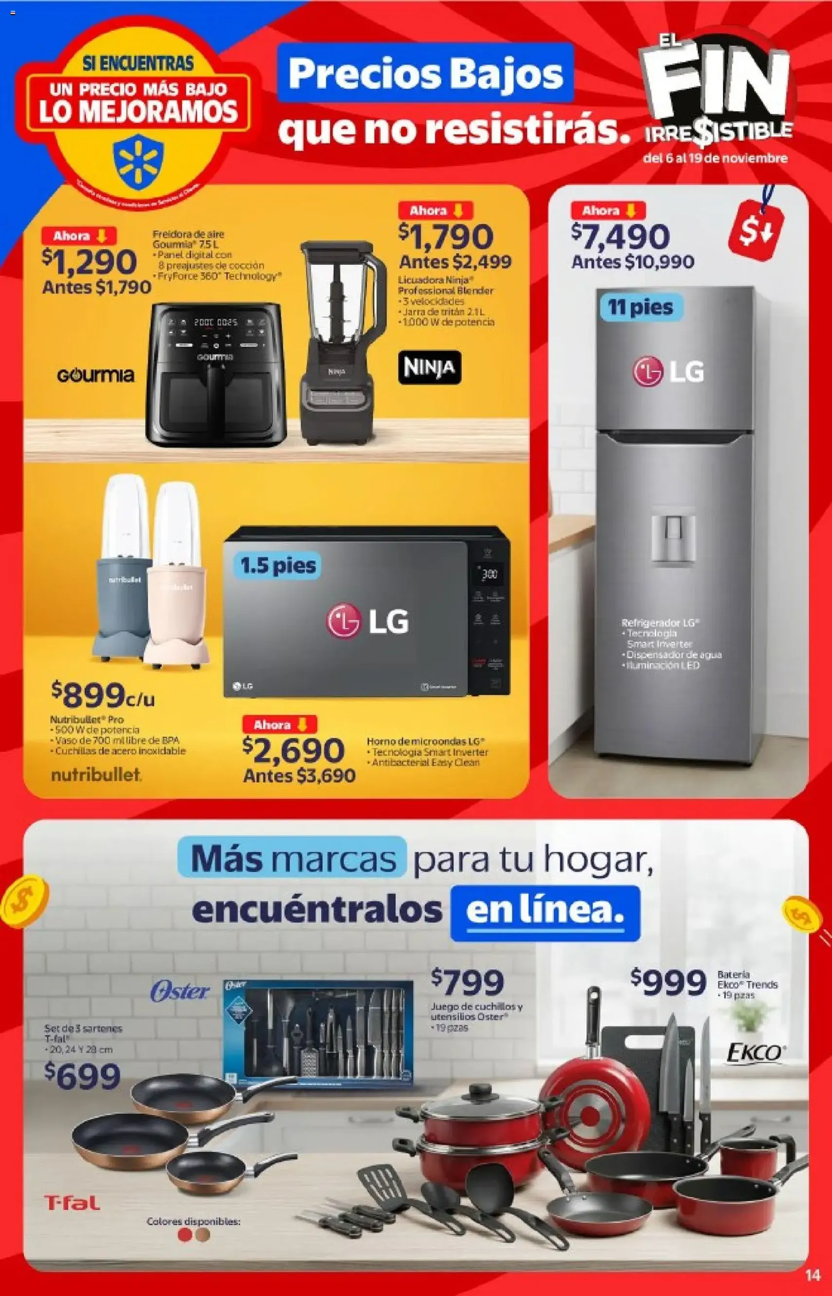 Walmart Buen Fin - folleto válido desde 06/11/2025 página 14 de 24