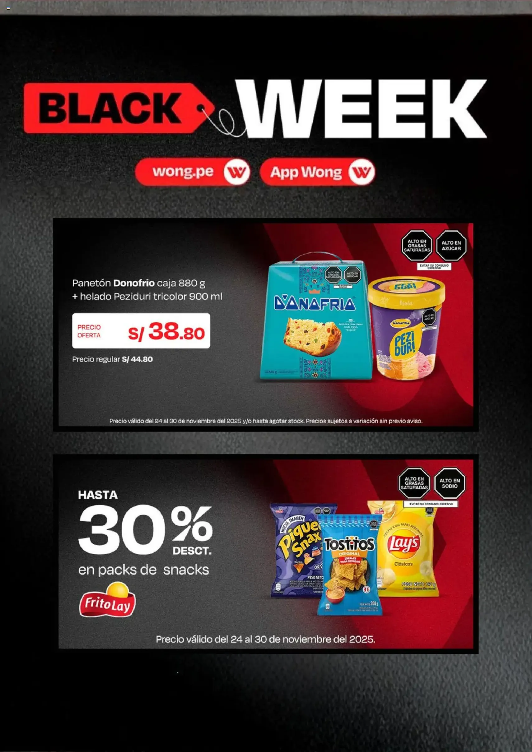 Wong - Black Friday - folleto válido desde 24/11/2025 página 6 de 8