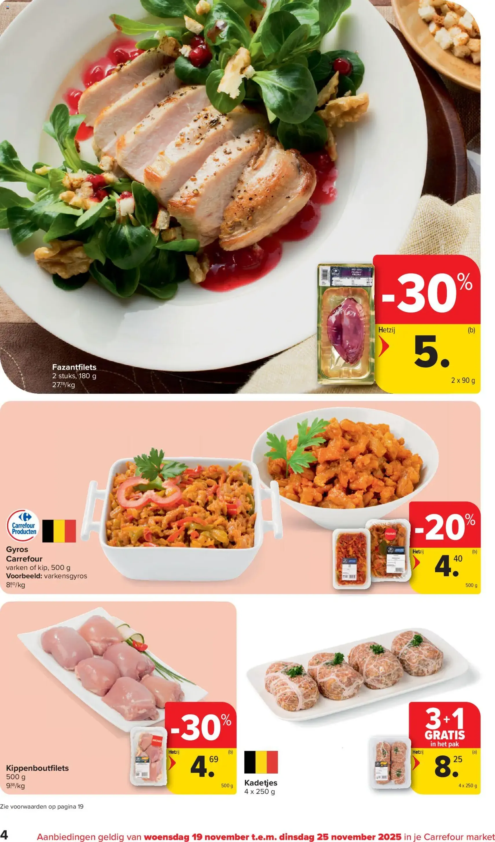 Carrefour market folder week 47 - geldige folder vanaf 19/11/2025 pagina 4 van 20