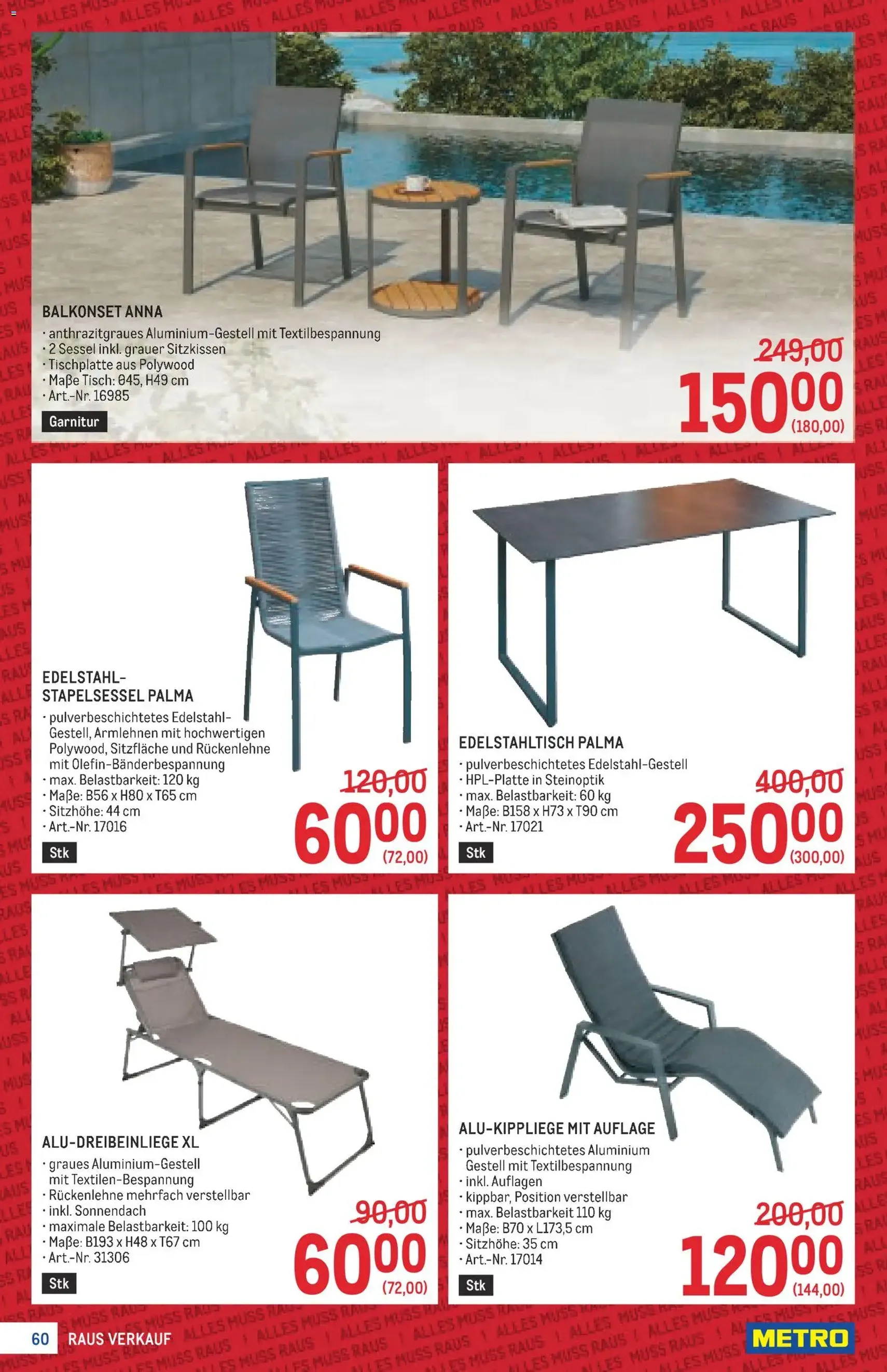 Metro angebote Profi - Gültiger Prospekt ab 20.08.2026, Seite 60 von insgesamt 64