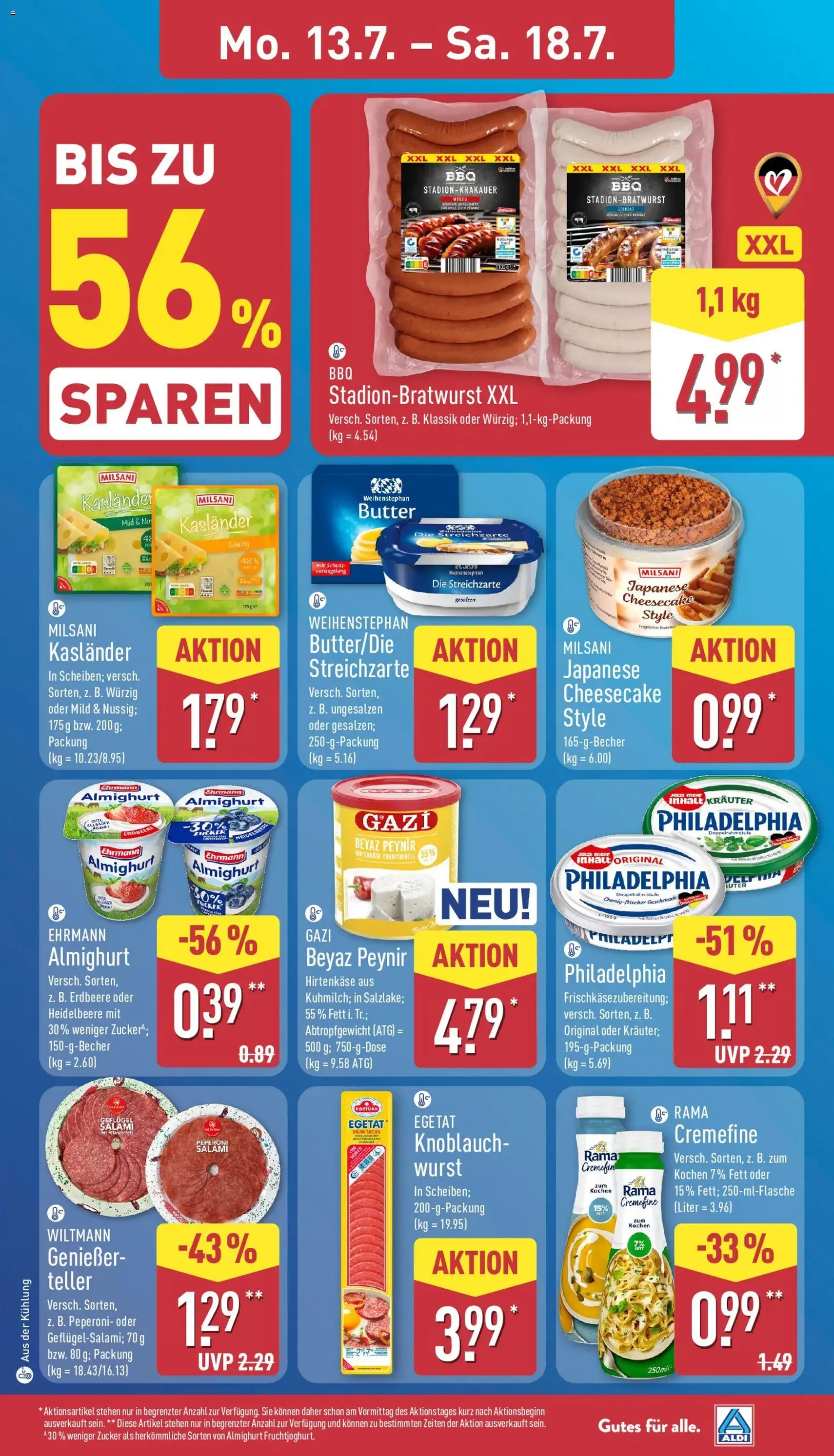 Aldi Prospekt - Gültiger Prospekt ab 13.07.2026, Seite 5 von insgesamt 37