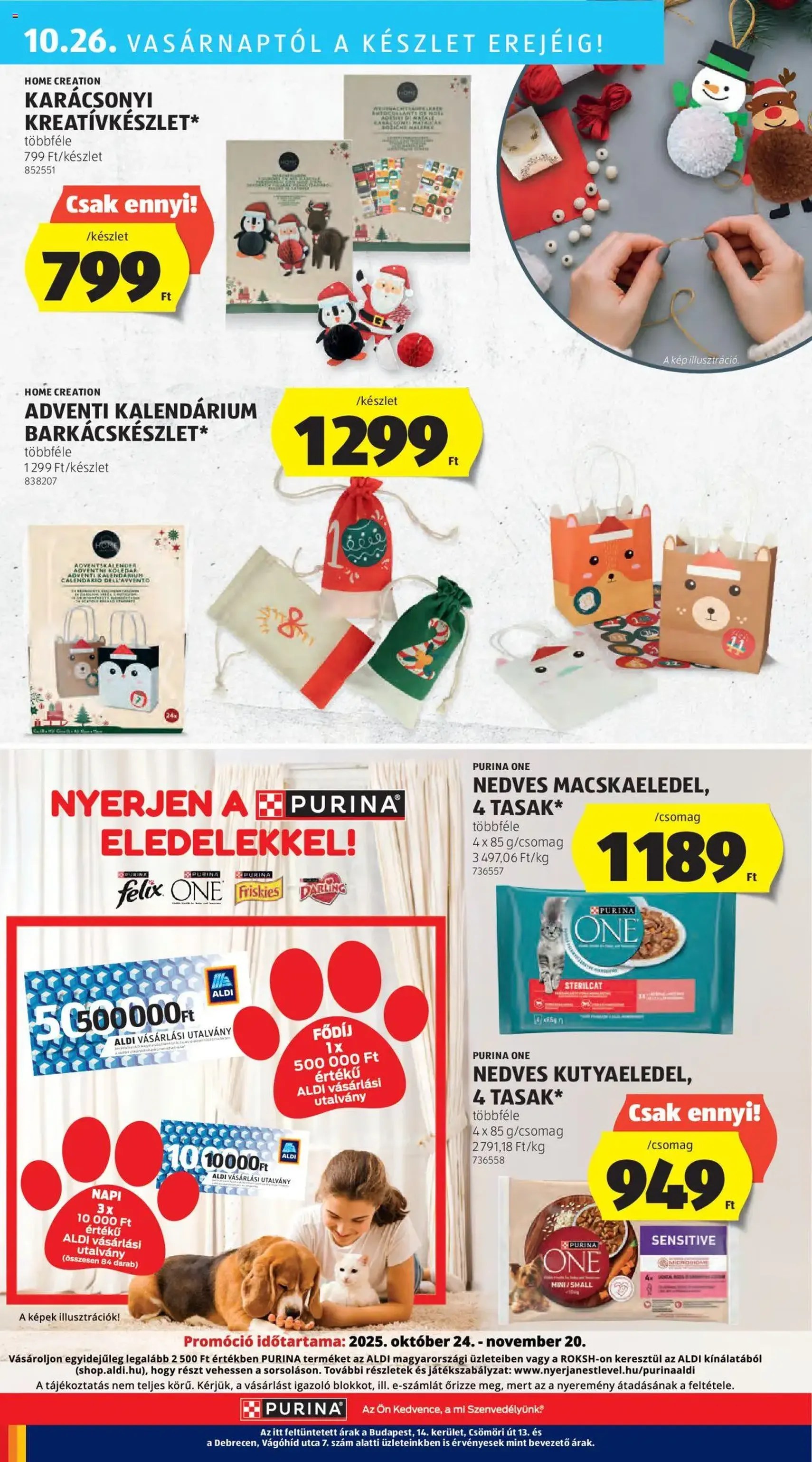 Aldi Akciós újság - 2025.10.24. érvényes szórólap 42 oldal 51 oldalból Aldi Akciós újság - 2025.10.24. érvényes szórólap 42 oldal 51 oldalból
