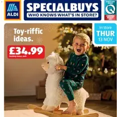 Aldi - Weekly offers UK Specialbuys - Flyer preview valid from 13/11/2025