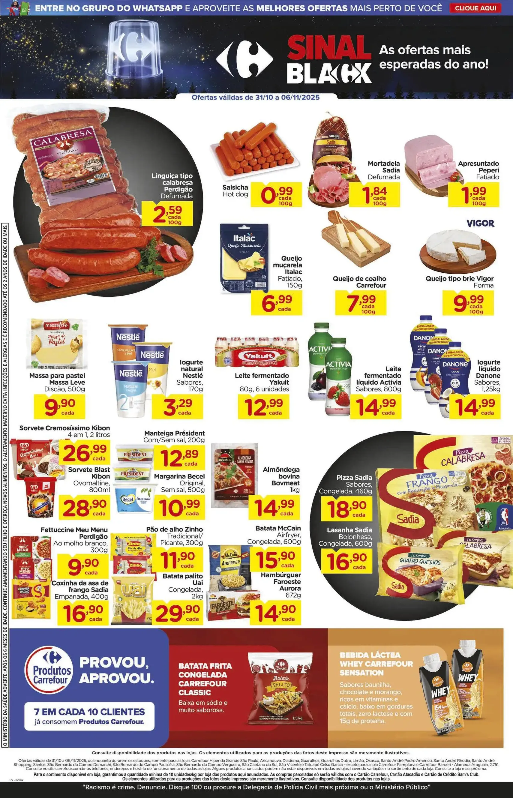Carrefour Black Friday - folheto válido a partir de 31/10/2025 página 4 de 18 Carrefour Black Friday - folheto válido a partir de 31/10/2025 página 4 de 18
