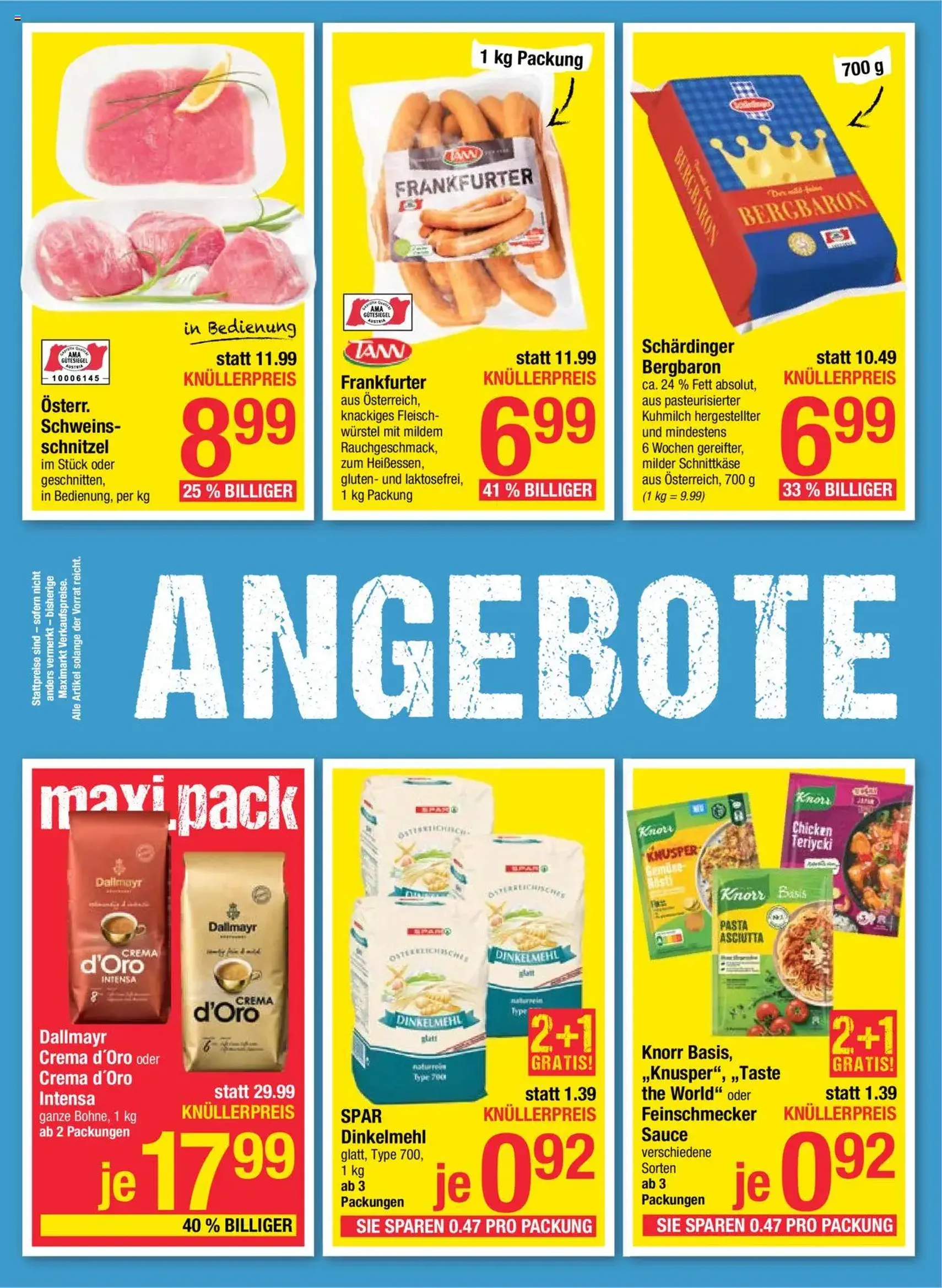Maximarkt Flugblatt - Gültiger Prospekt ab 25.08.2025, Seite 2 von insgesamt 28 Maximarkt Flugblatt - Gültiger Prospekt ab 25.08.2025, Seite 2 von insgesamt 28