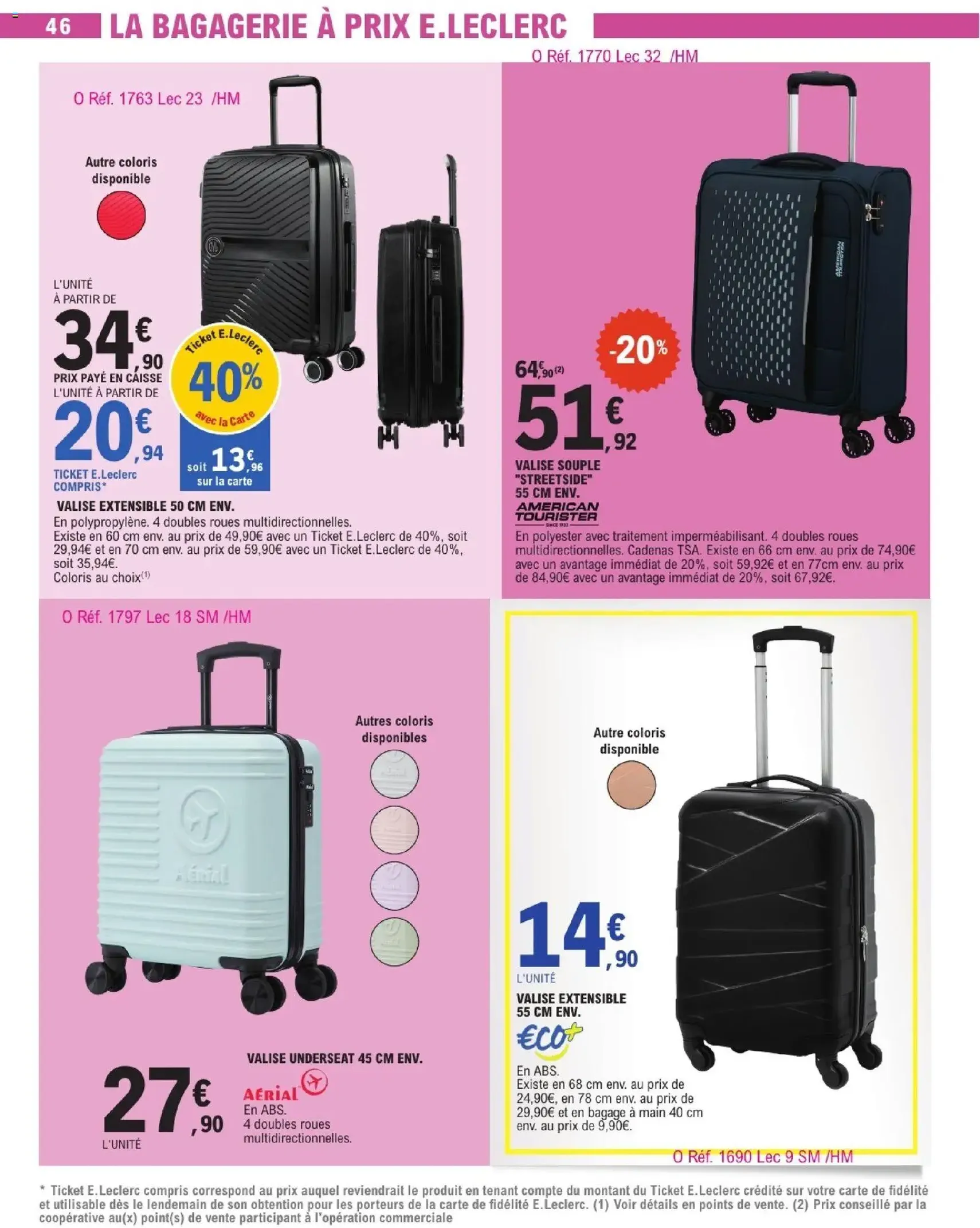 E.Leclerc catalogue de la semaine 13 - brochure valable à partir du 24/03/2026, page 46 sur 63