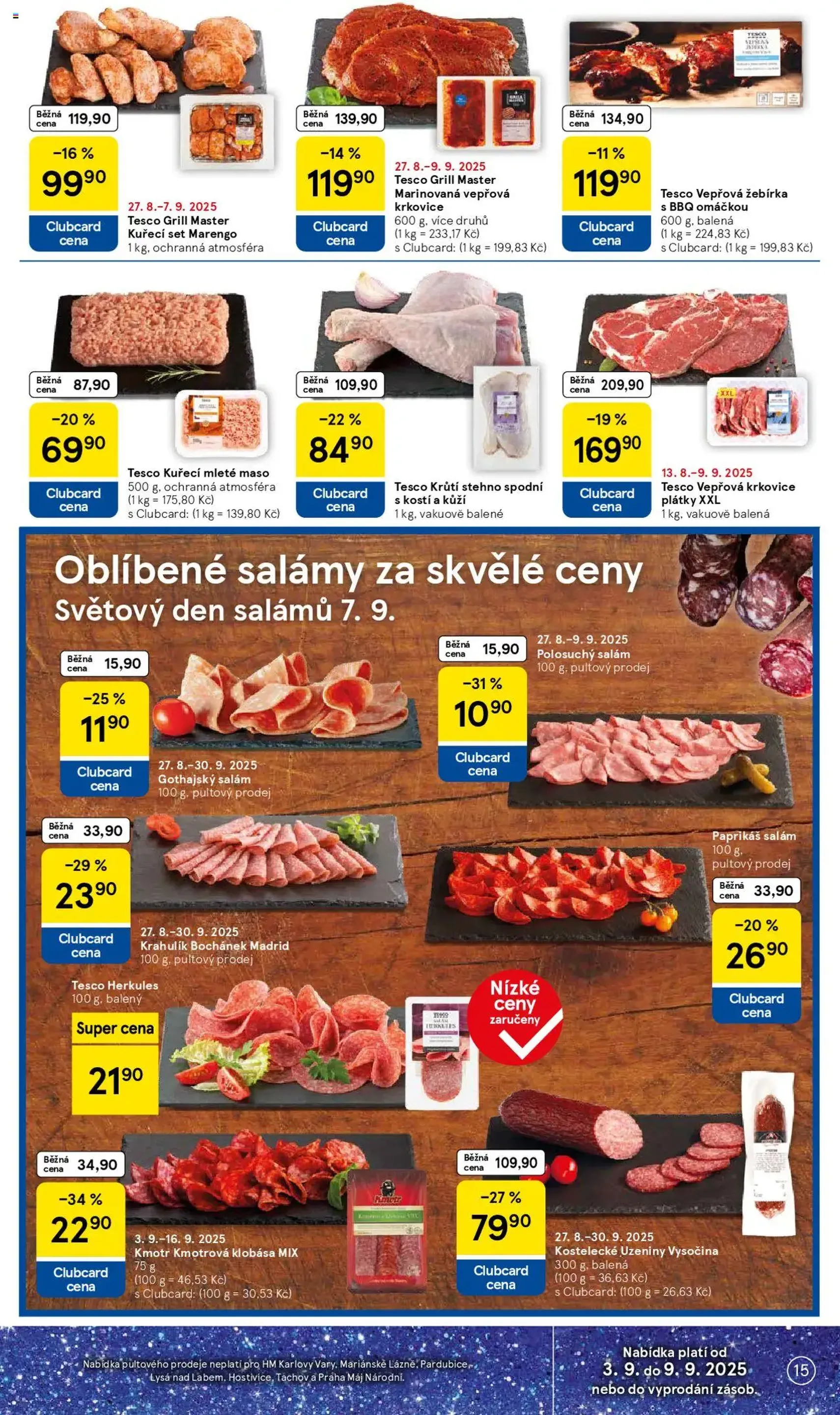 Tesco leták - Hypermarket - platný leták od 03.09.2025 strana 15 z 31 Tesco leták - Hypermarket - platný leták od 03.09.2025 strana 15 z 31